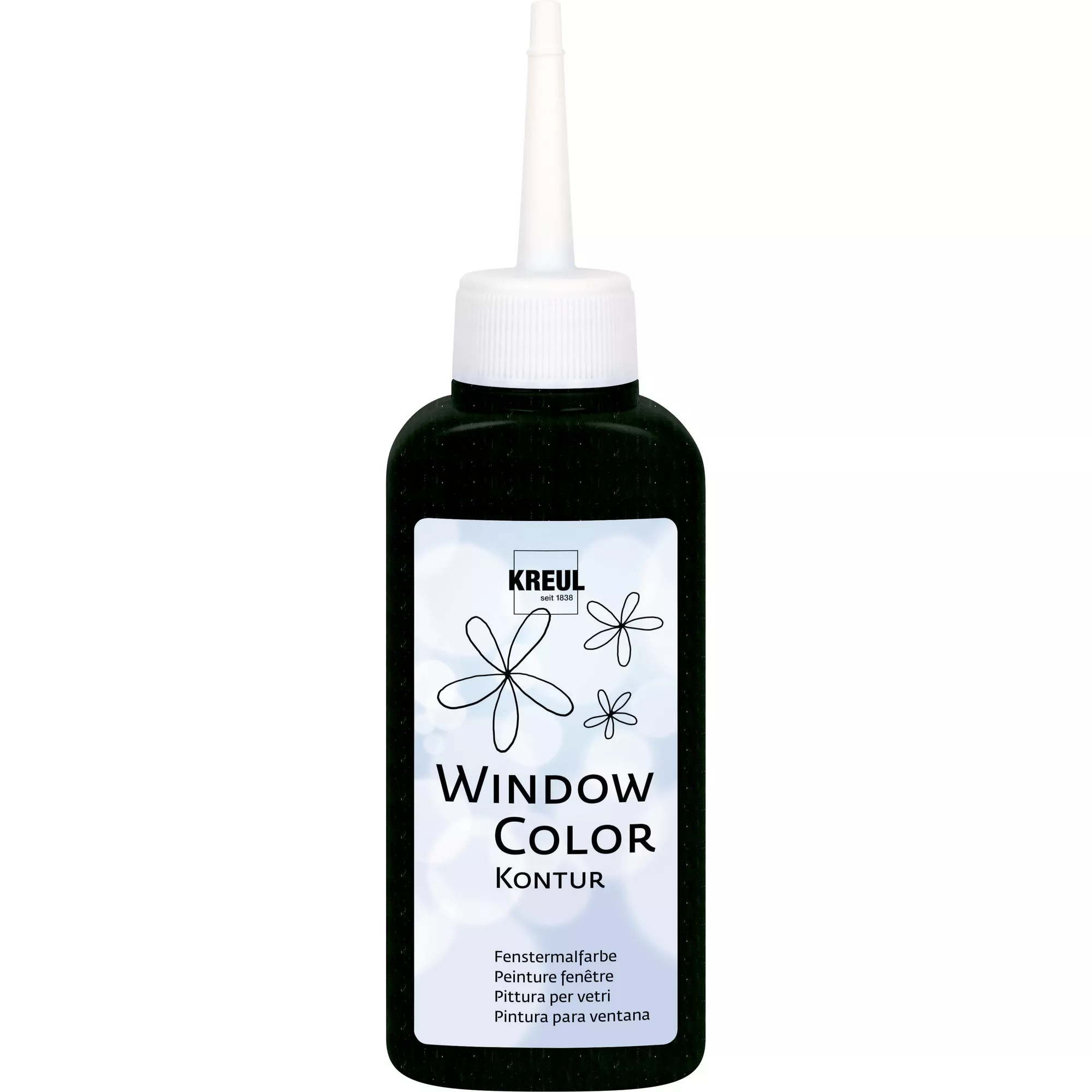KREUL Window Color Konturenfarbe Schwarz