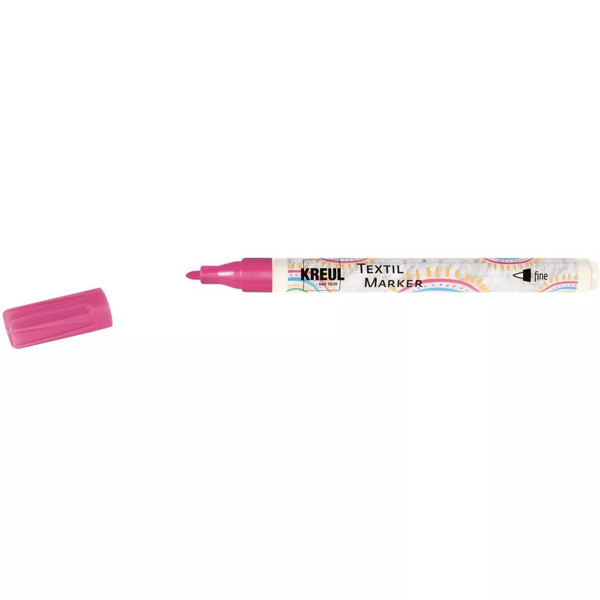 KREUL Textil Marker fine Pink