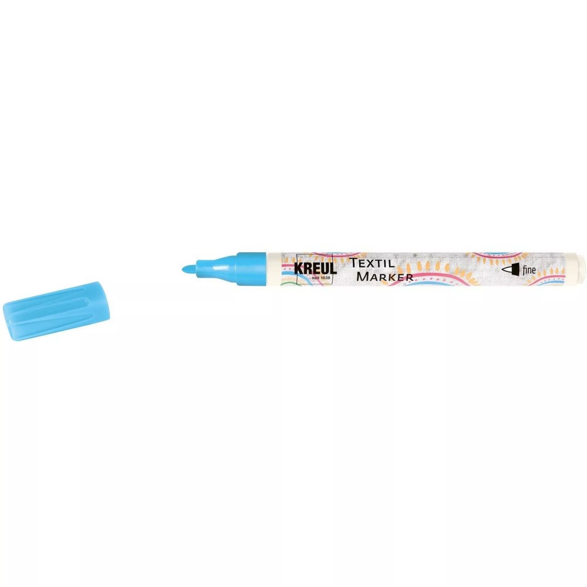 KREUL Textil Marker fine Hellblau