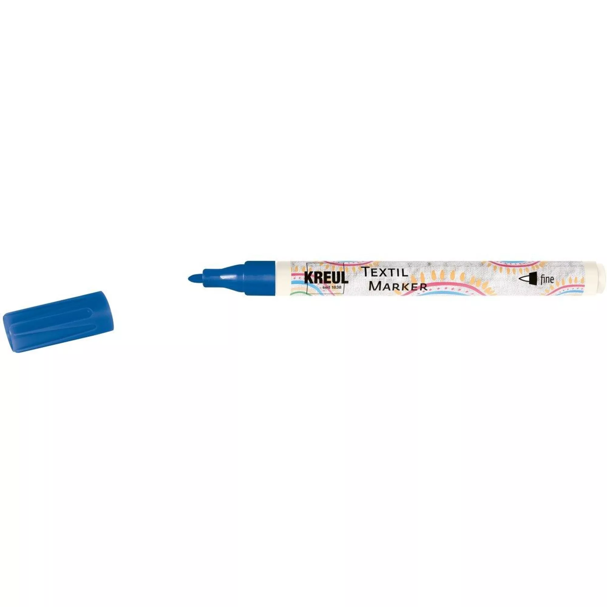 KREUL Textil Marker fine Blau