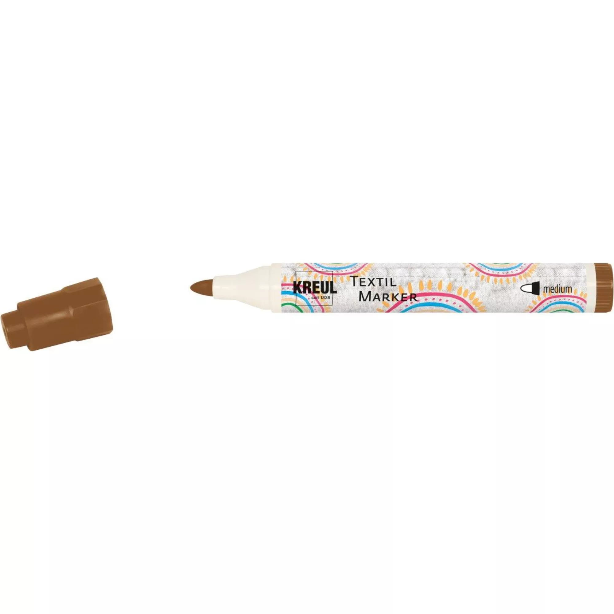 KREUL Textil Marker medium Braun
