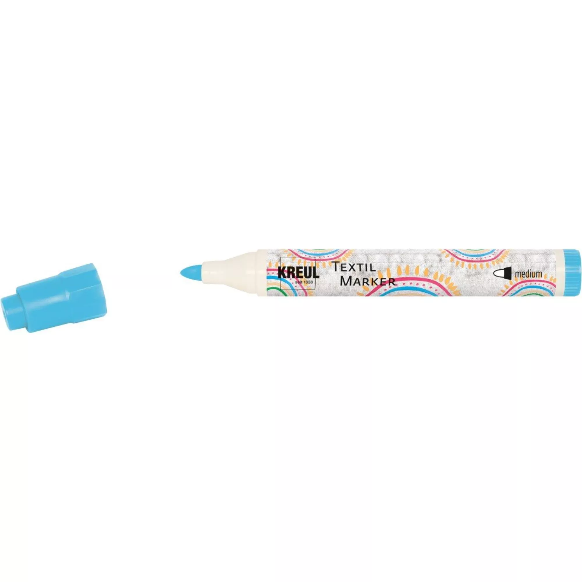 KREUL Textil Marker medium Hellblau