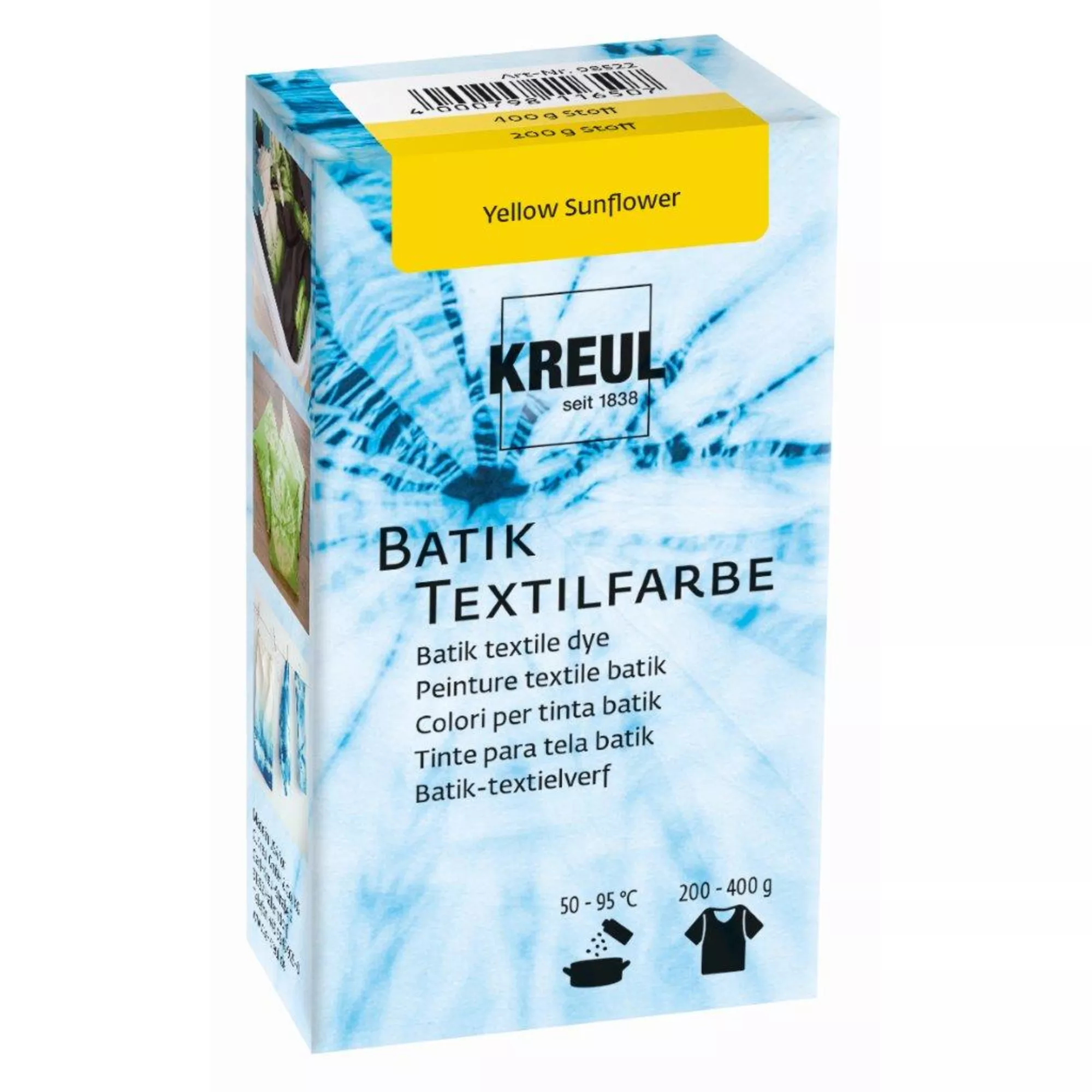 KREUL Batik-Textilfarbe Yellow Sunflower