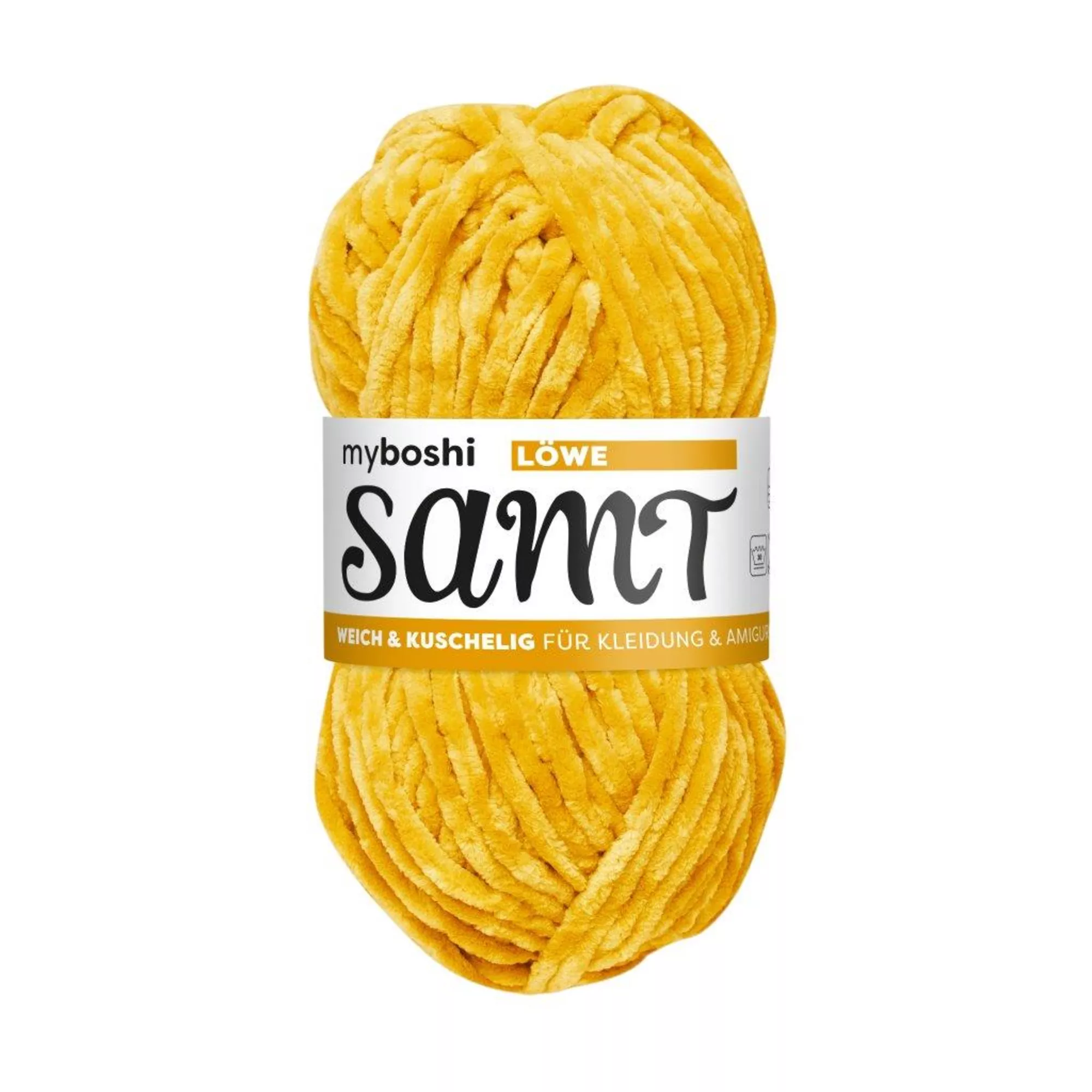 myboshi Wolle Chenille Samt, Löwe