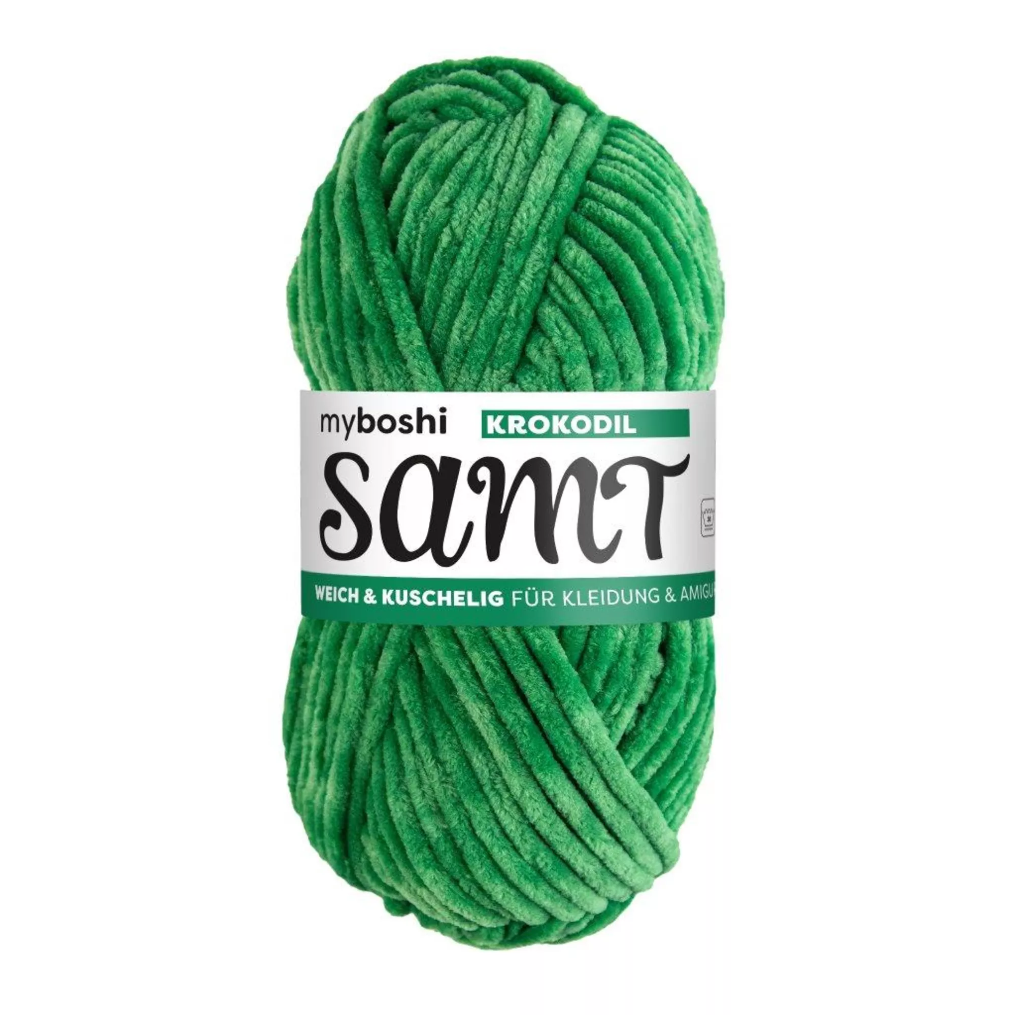 myboshi Wolle Chenille Samt, Krokodil
