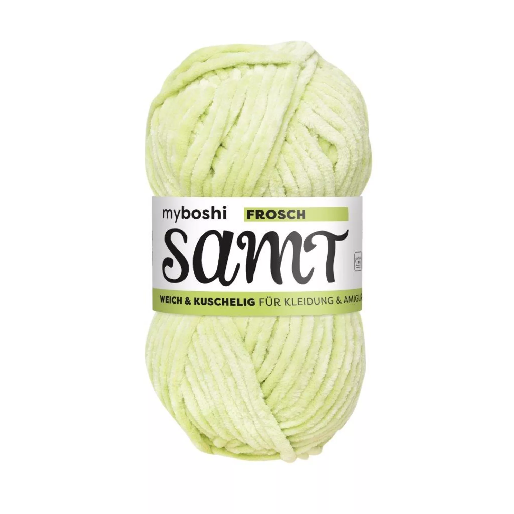 myboshi Wolle Chenille Samt, Frosch