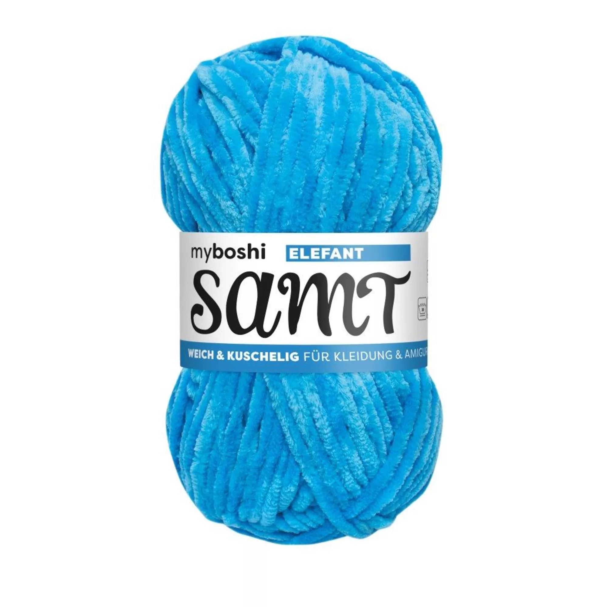 myboshi Wolle Chenille Samt, Elefant