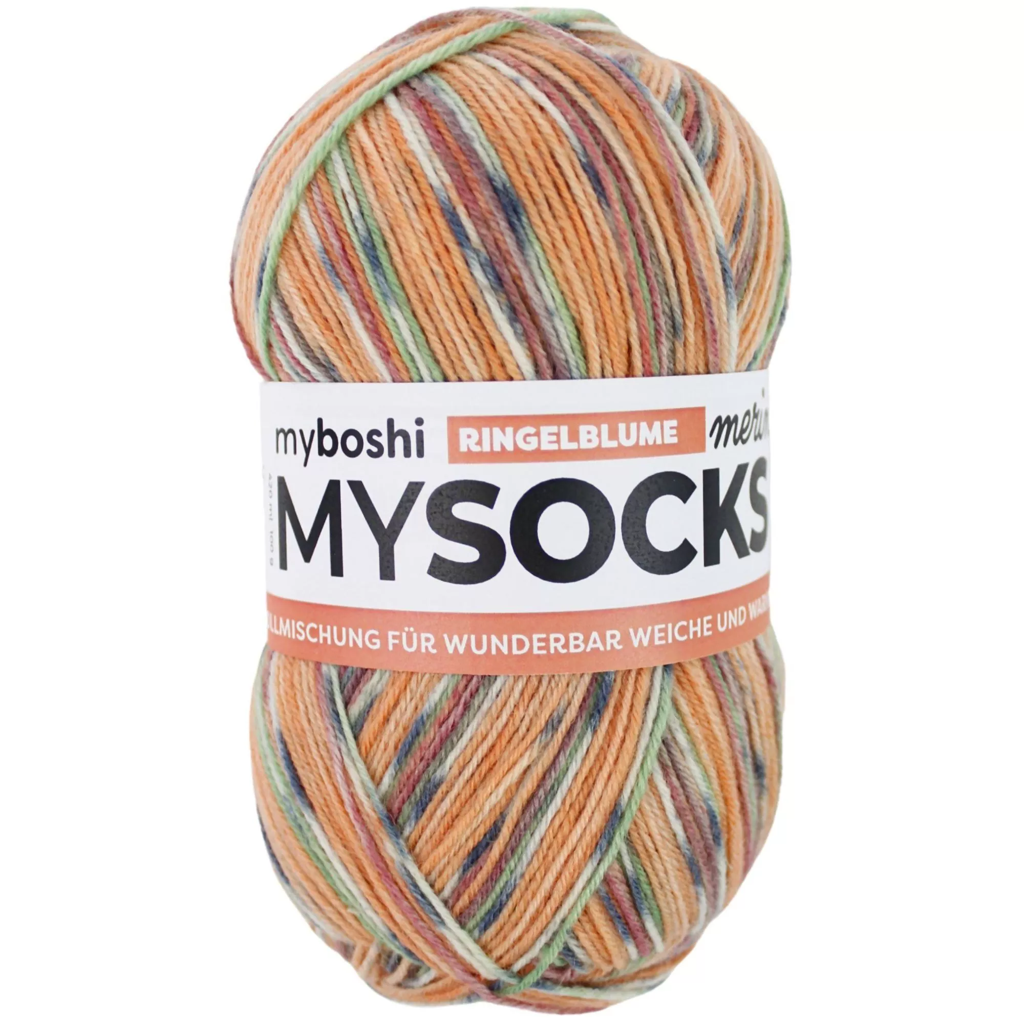 myboshi Wolle mysocks Merino Ringelblume