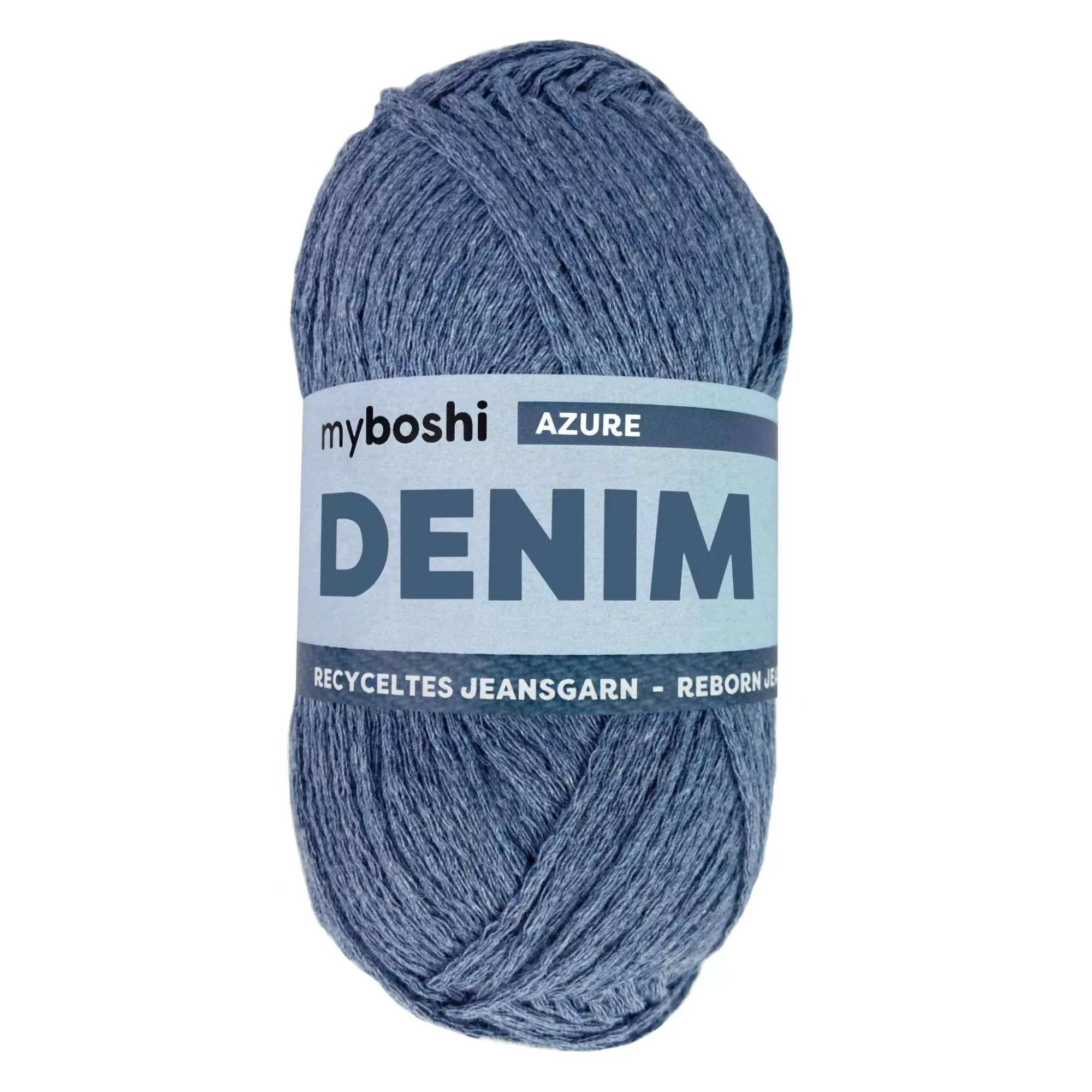 myboshi Wolle Denim Azure, mittelblau
