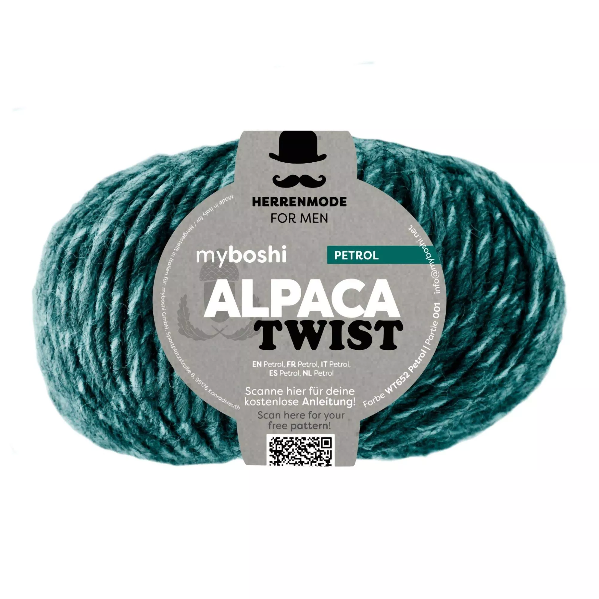 myboshi Wolle Alpaca Twist petrol