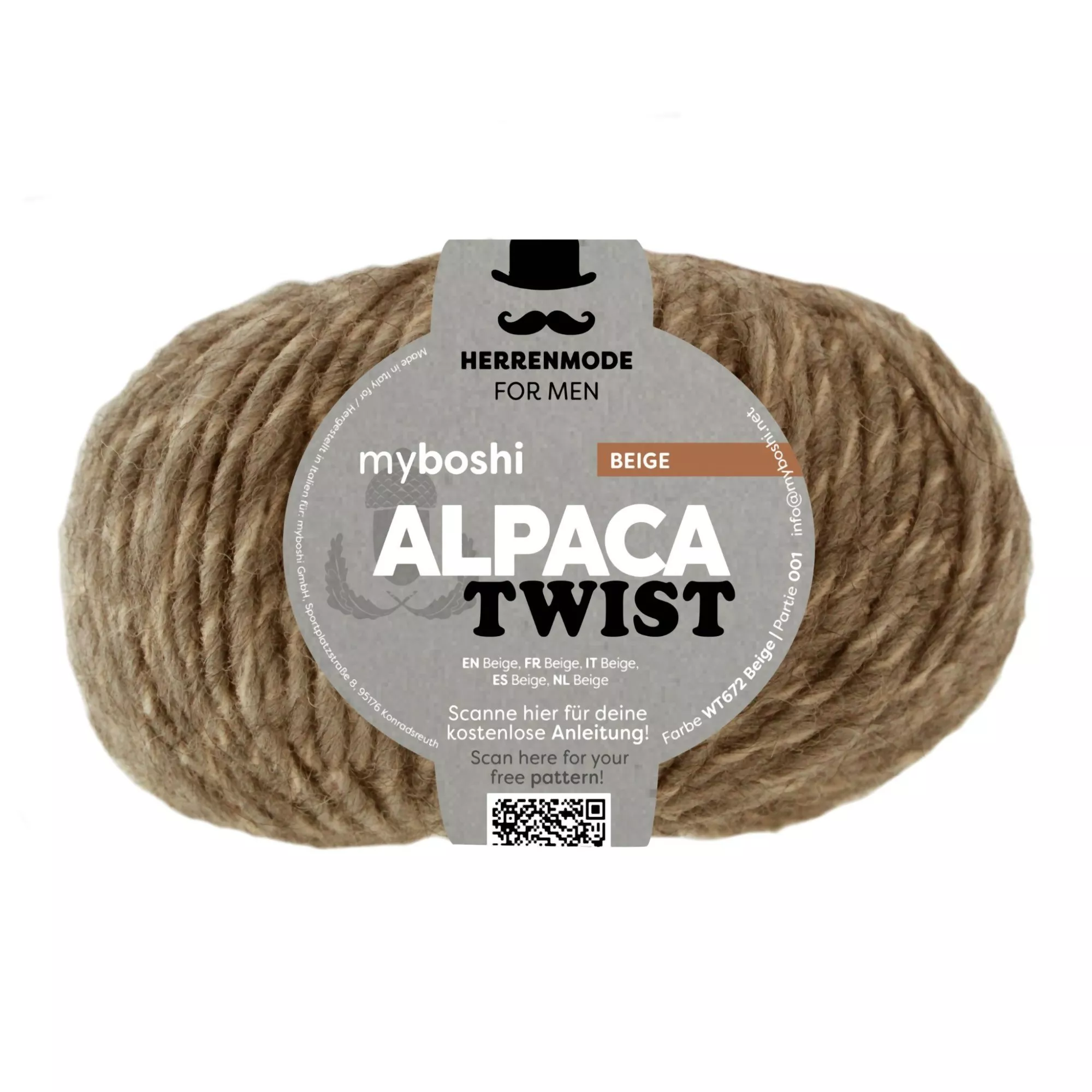 myboshi Wolle Alpaca Twist beige