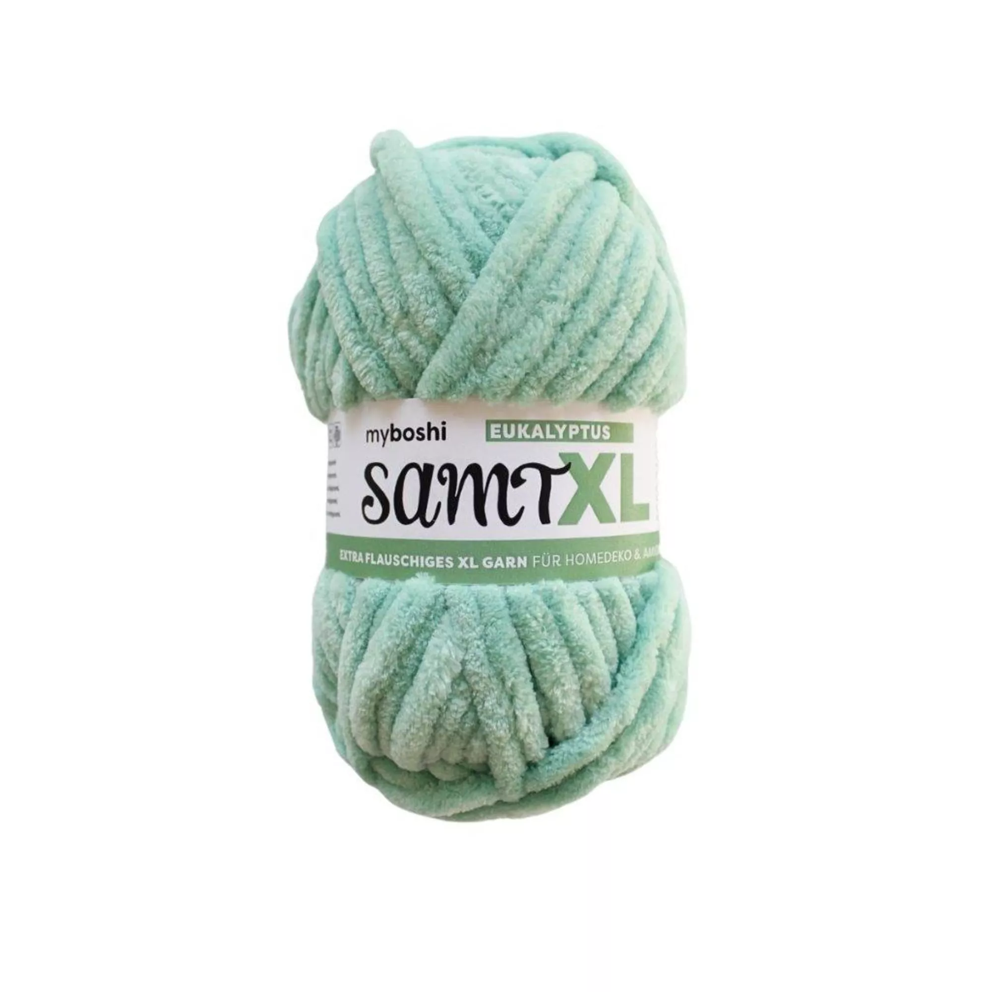 myboshi Wolle Chenille Samt XL, col. 827 Eukalyptus