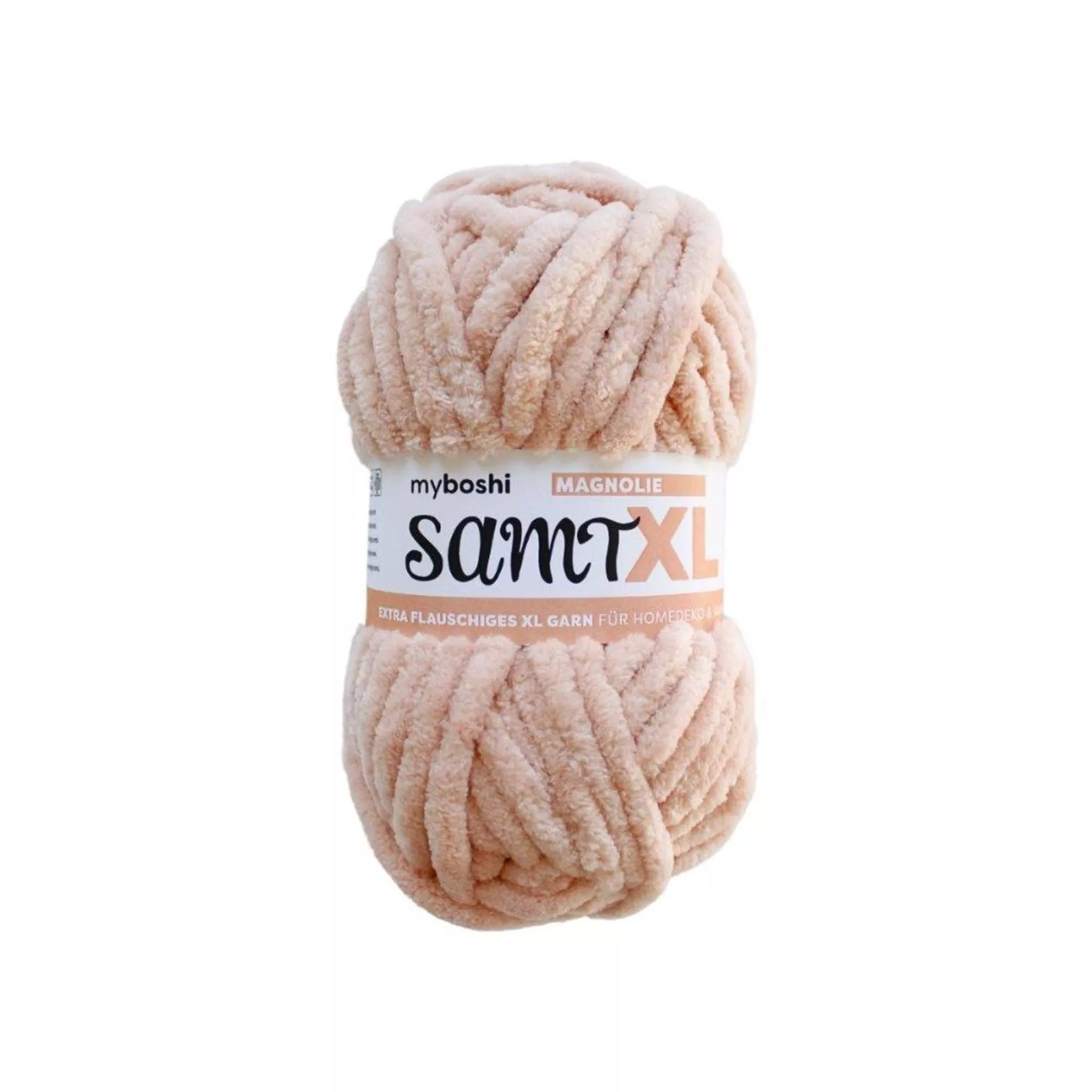 myboshi Wolle Chenille Samt XL, col. 837 Magnolie