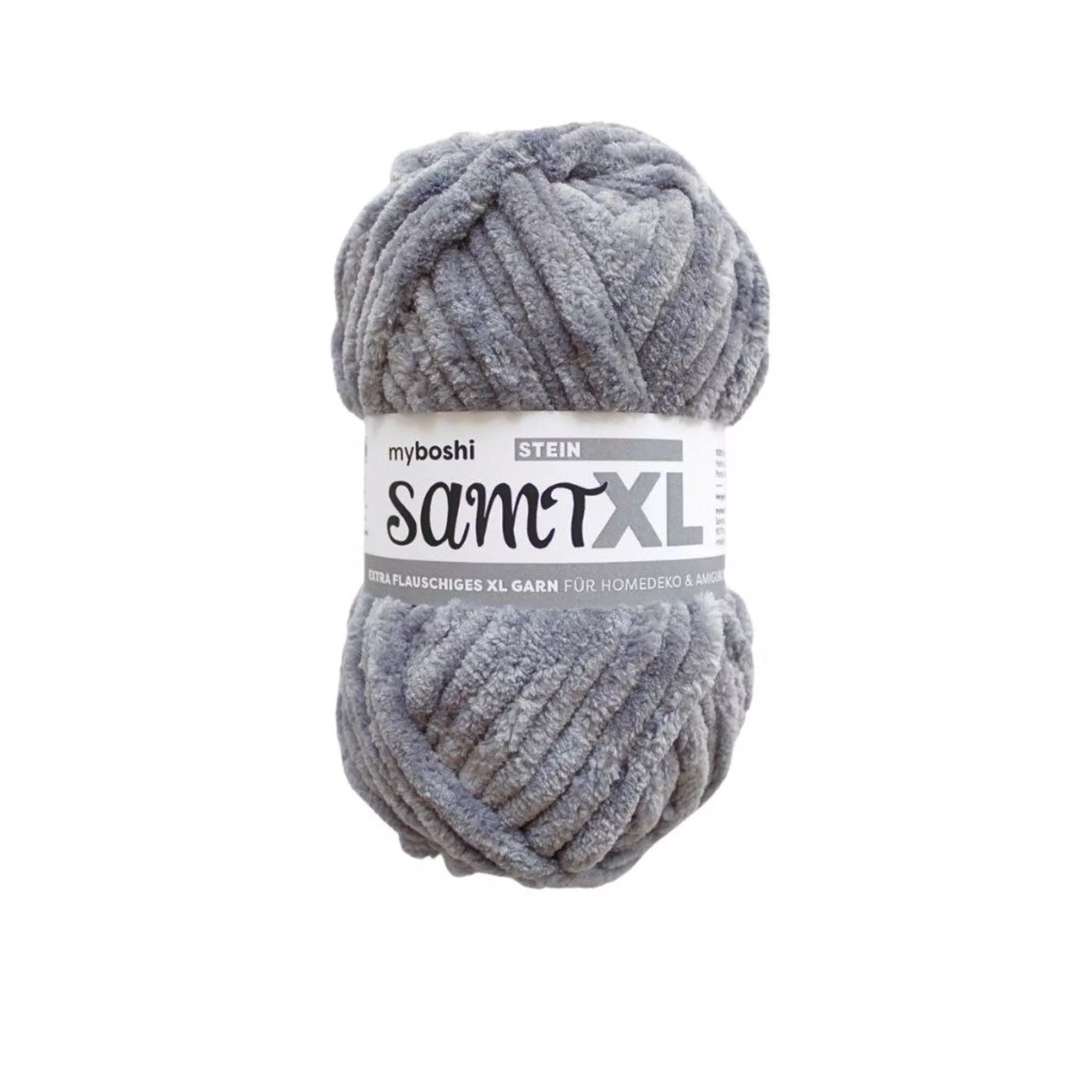 myboshi Wolle Chenille Samt XL, col. 894 Stein