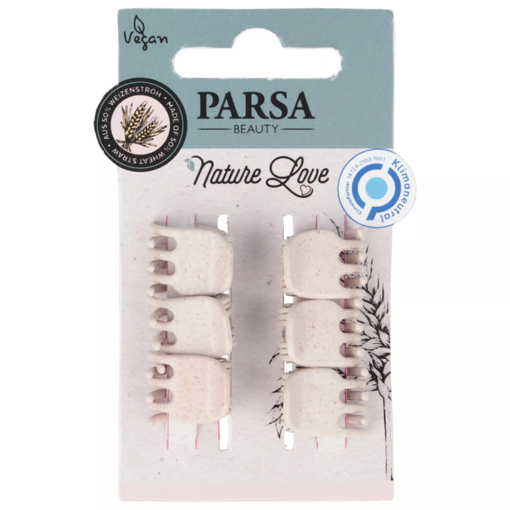 PARSA Nature Love Haarklammer, rosa