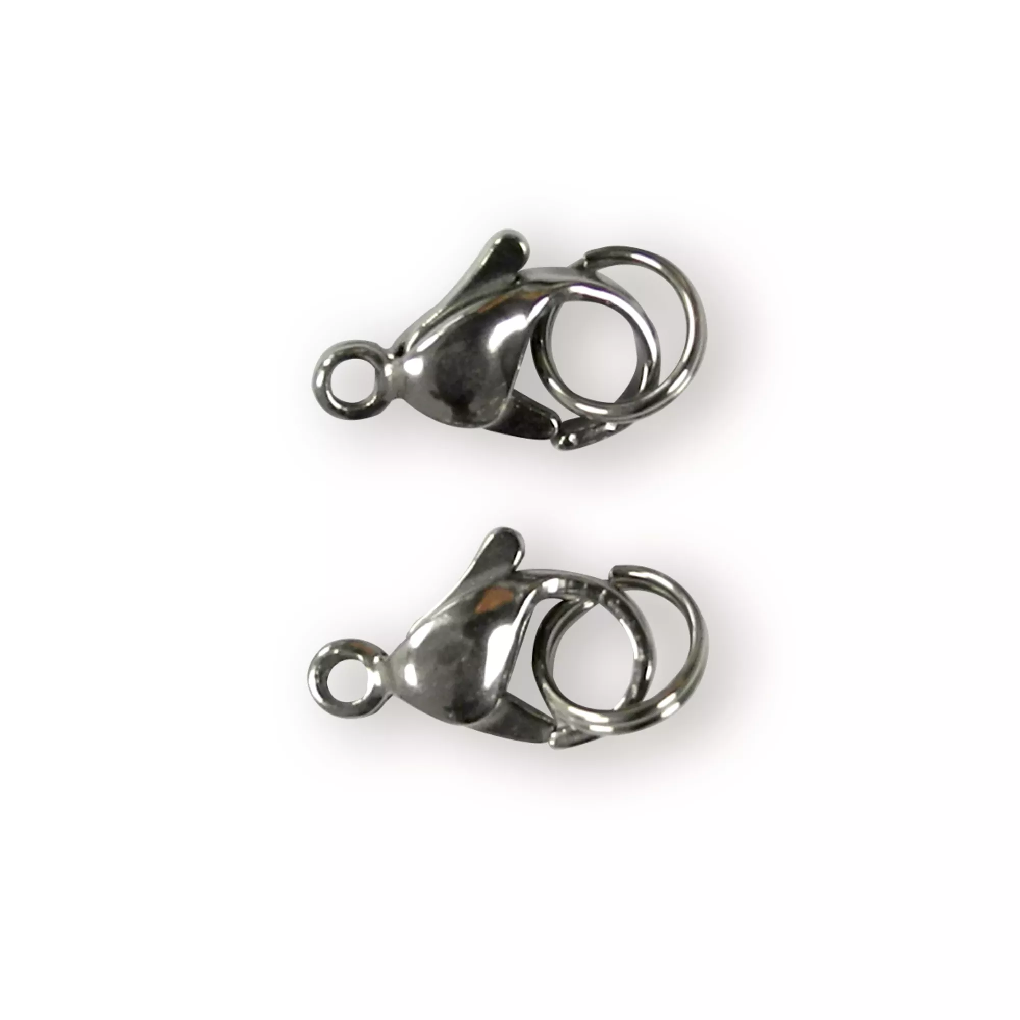 Pracht Edelstahl Karabiner mit Spaltring
