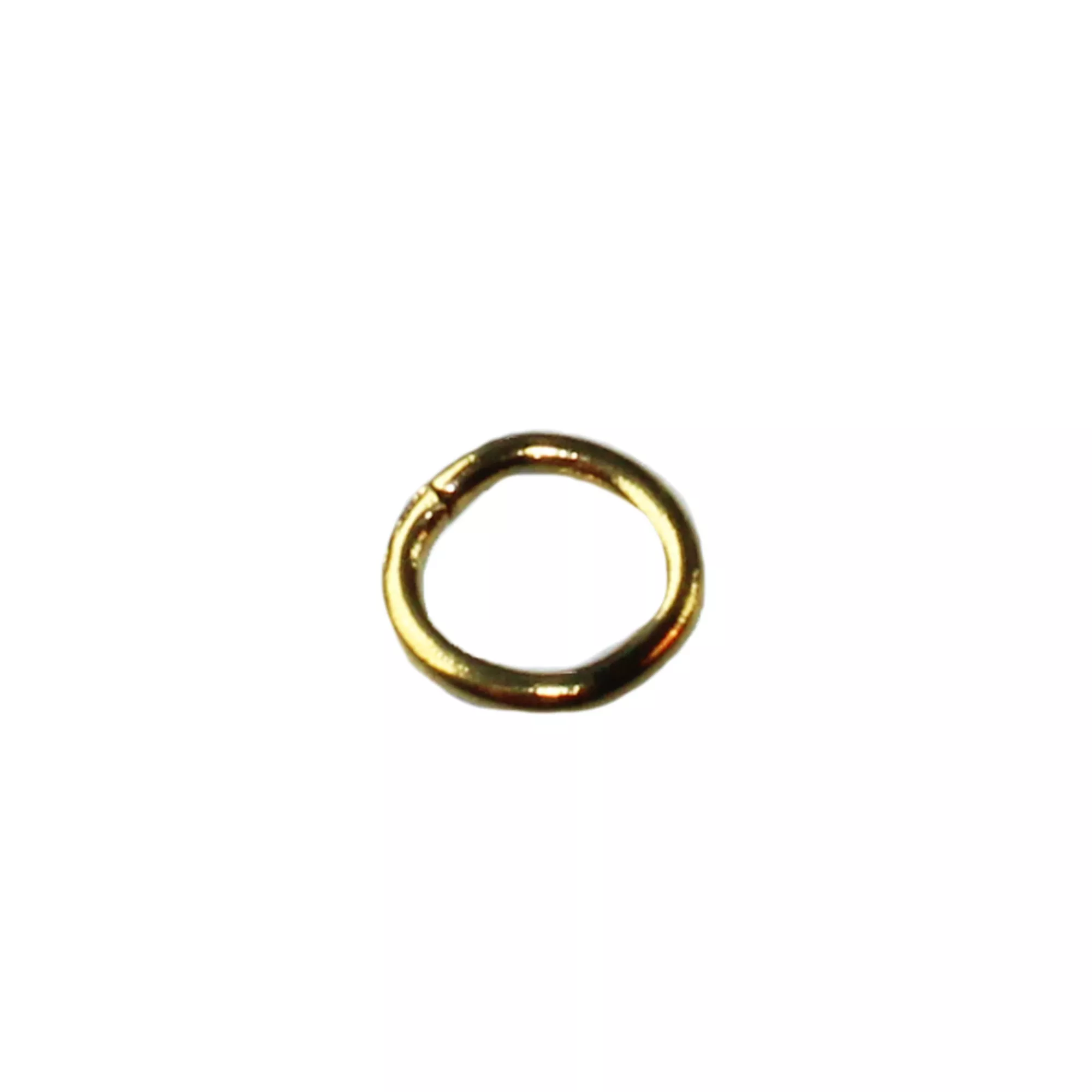 Pracht Edelstahl Ringe offen goldfarbig