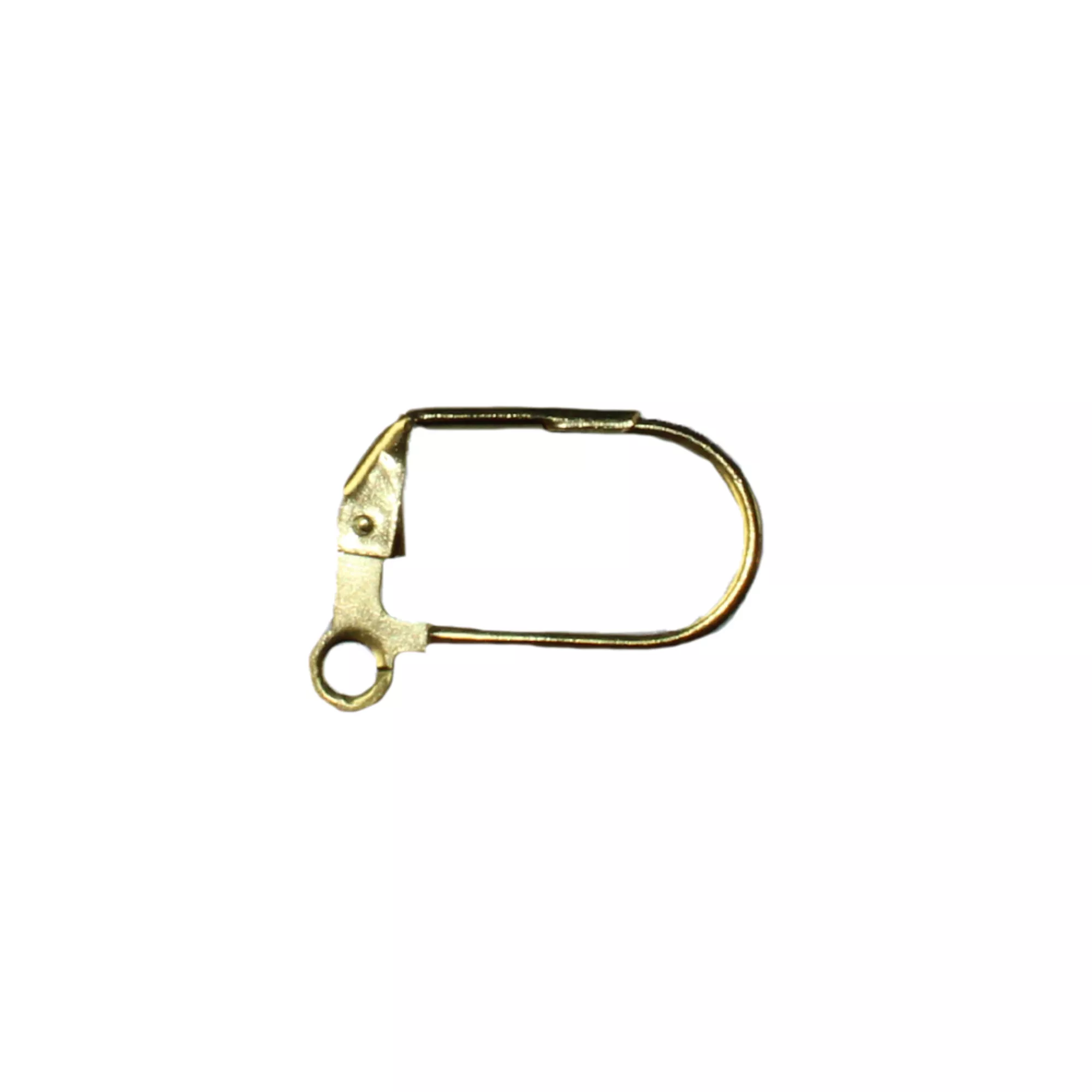 Pracht Edelstahl Karabiner Ohrhaken goldfarbig