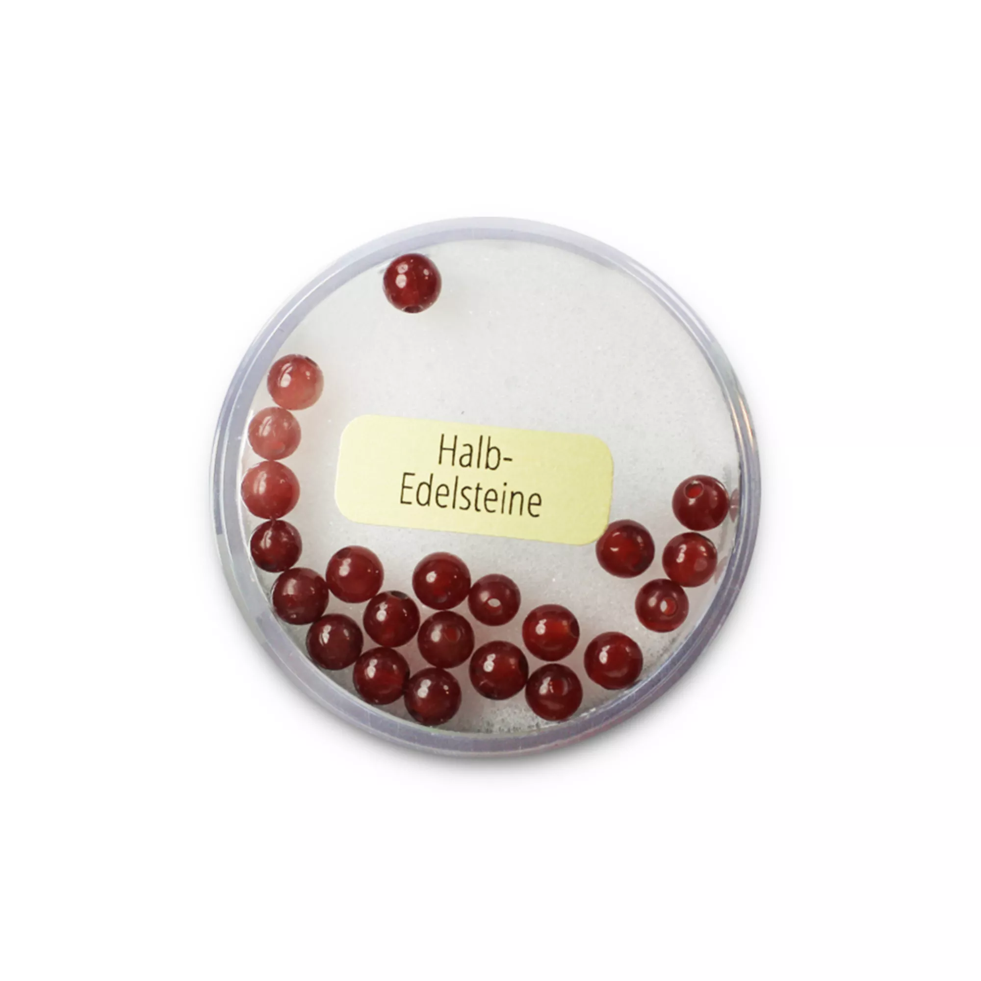 Pracht Halb-Edelsteine rund jaspis rot