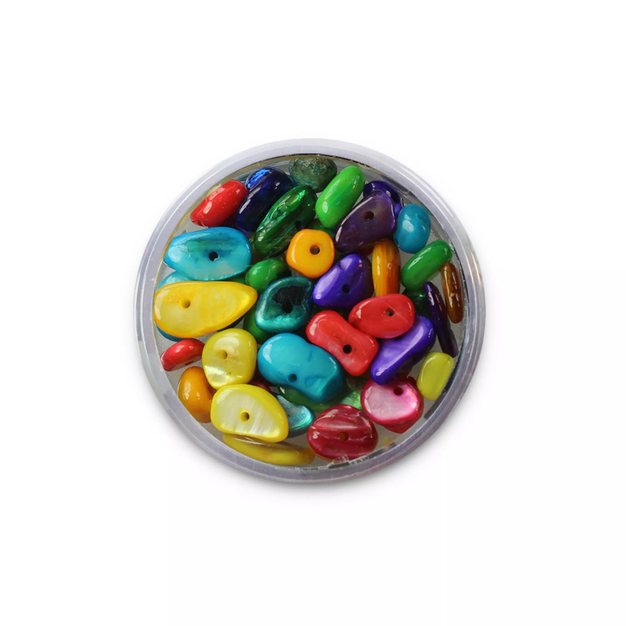 Pracht Muschelperlen Mix dunkel