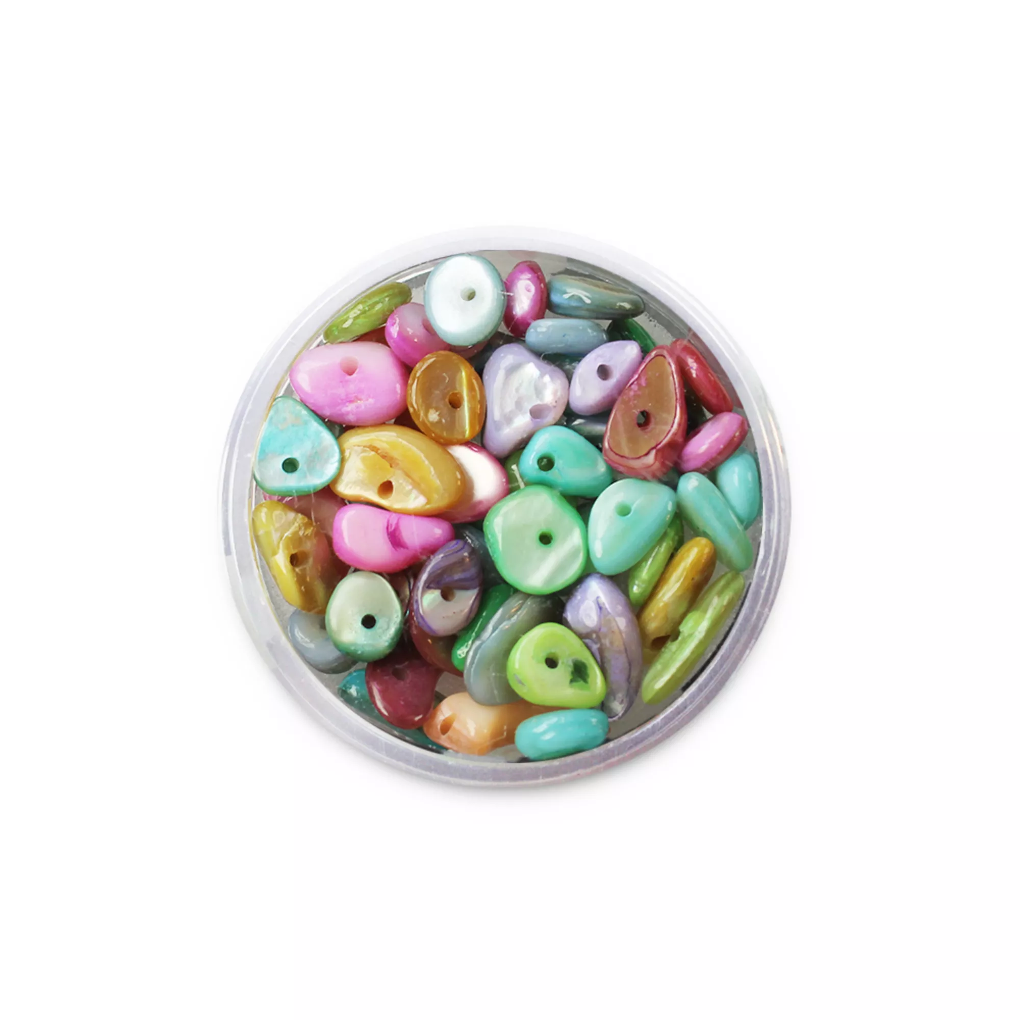 Pracht Muschelperlen Mix hell