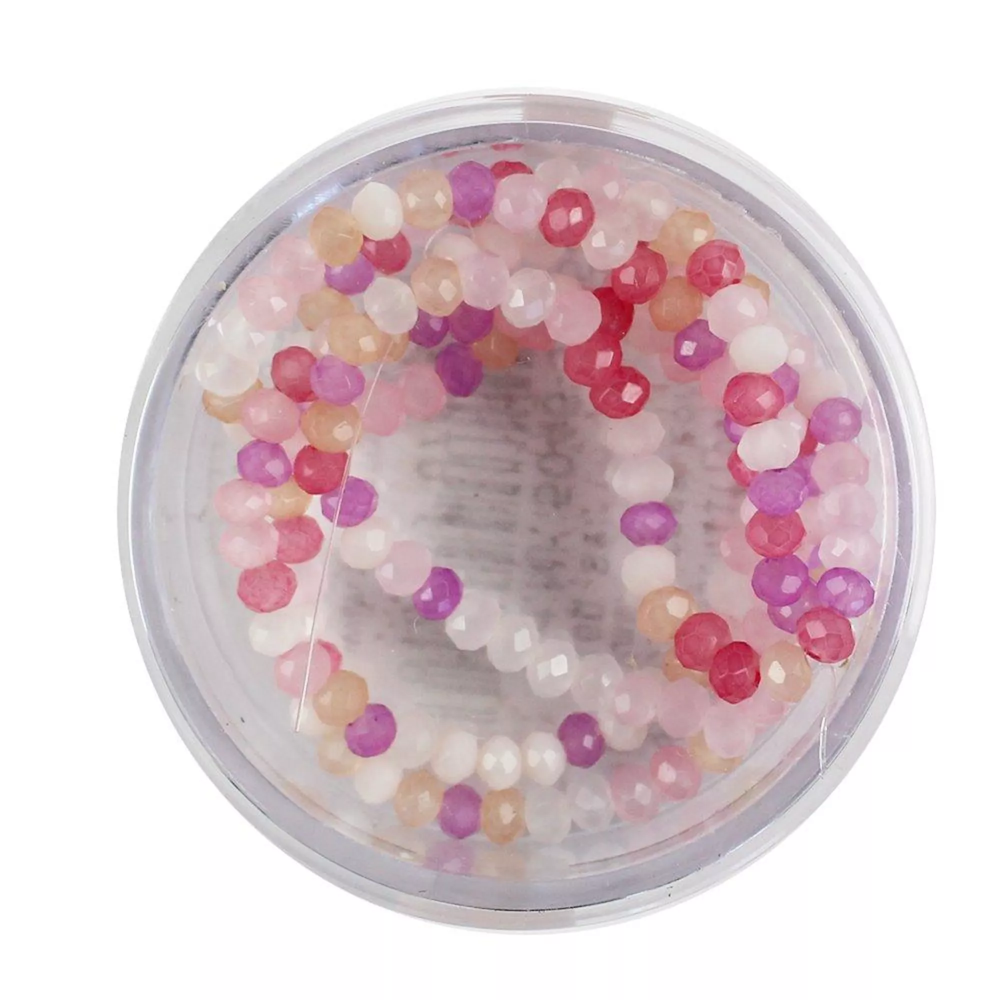 Pracht Glasschliffperlen pink rosa