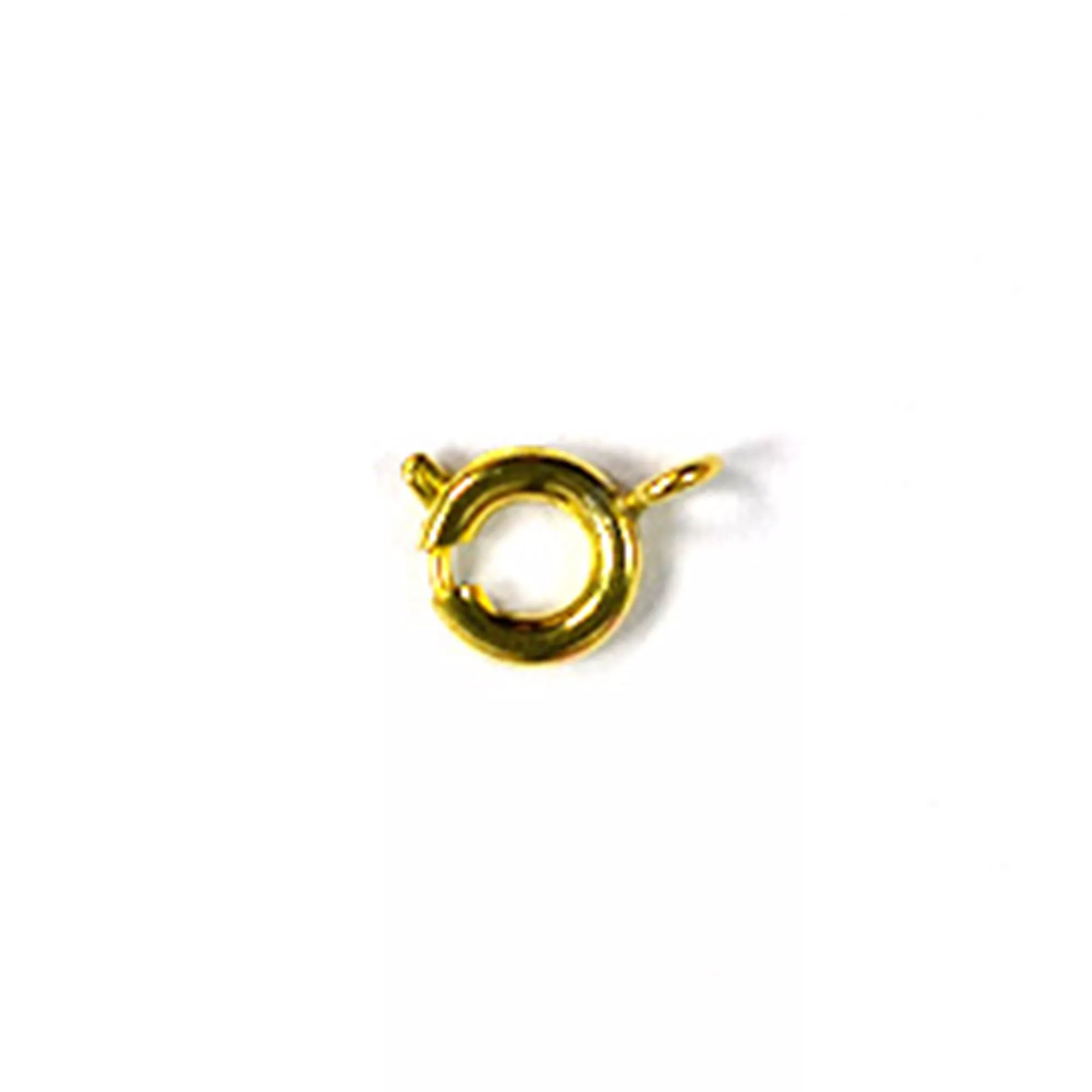 Pracht Federringe mit Spaltring goldfarbig