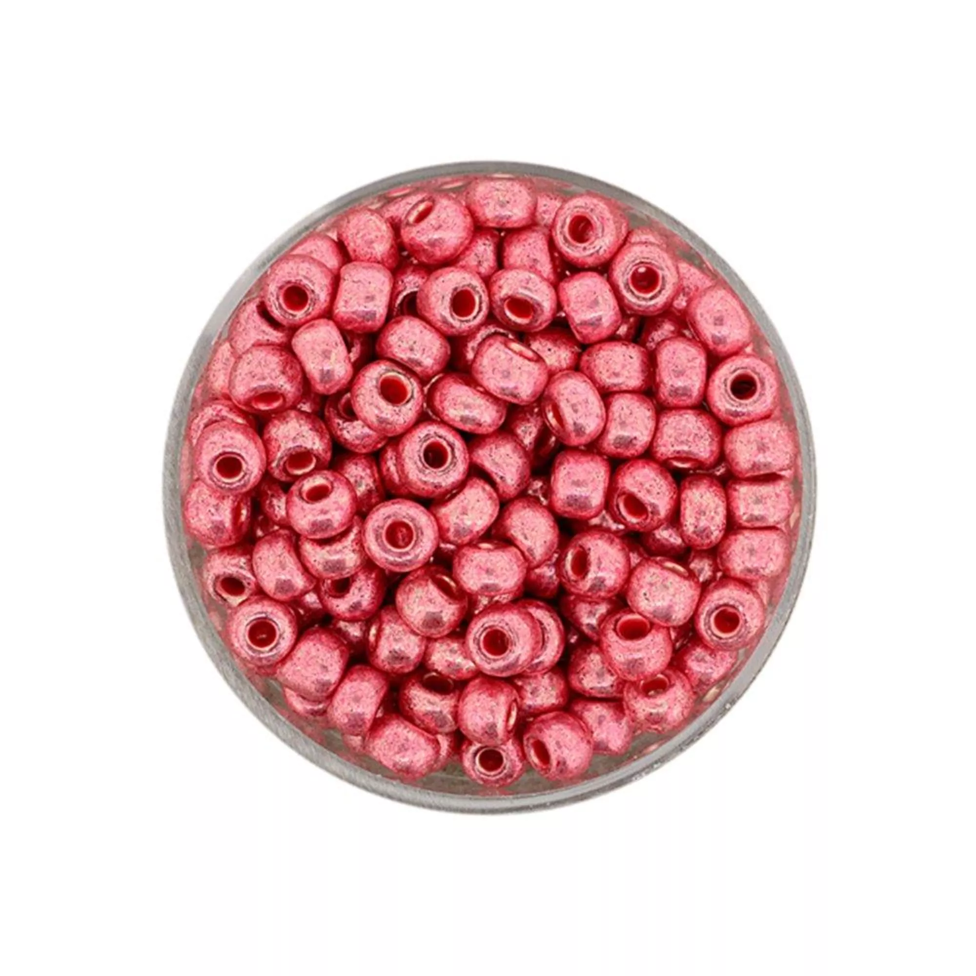 Pracht Metallicrocailles rosa