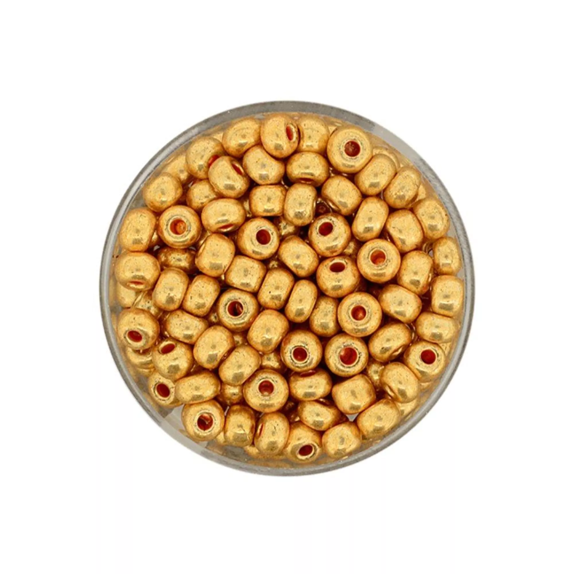 Pracht Metallicrocailles goldfb.