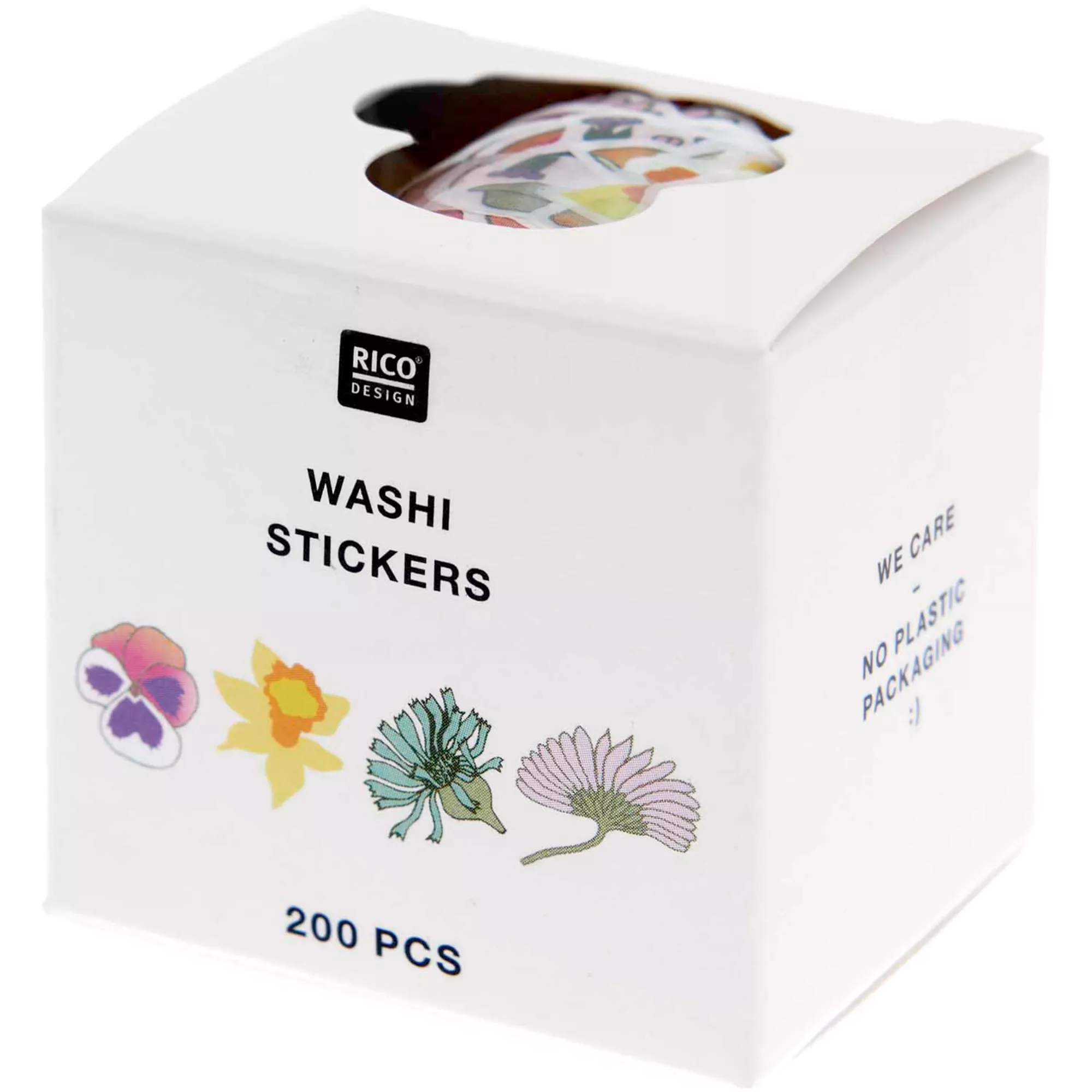 Rico Washi Sticker Blumen