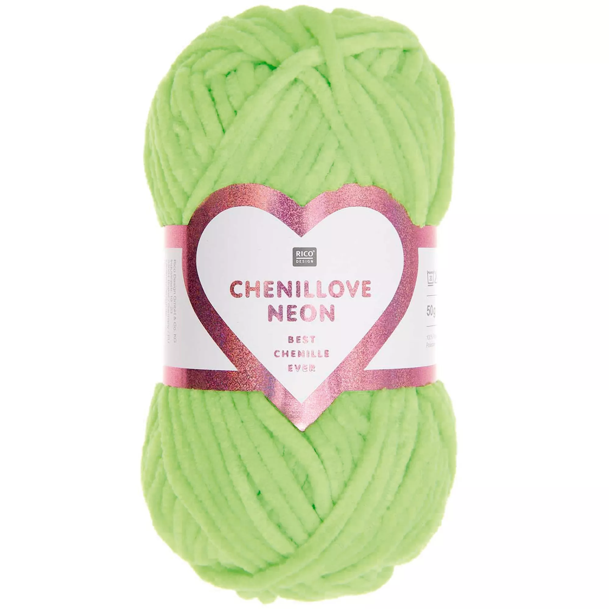 Rico Creative Chenillove Neon grün