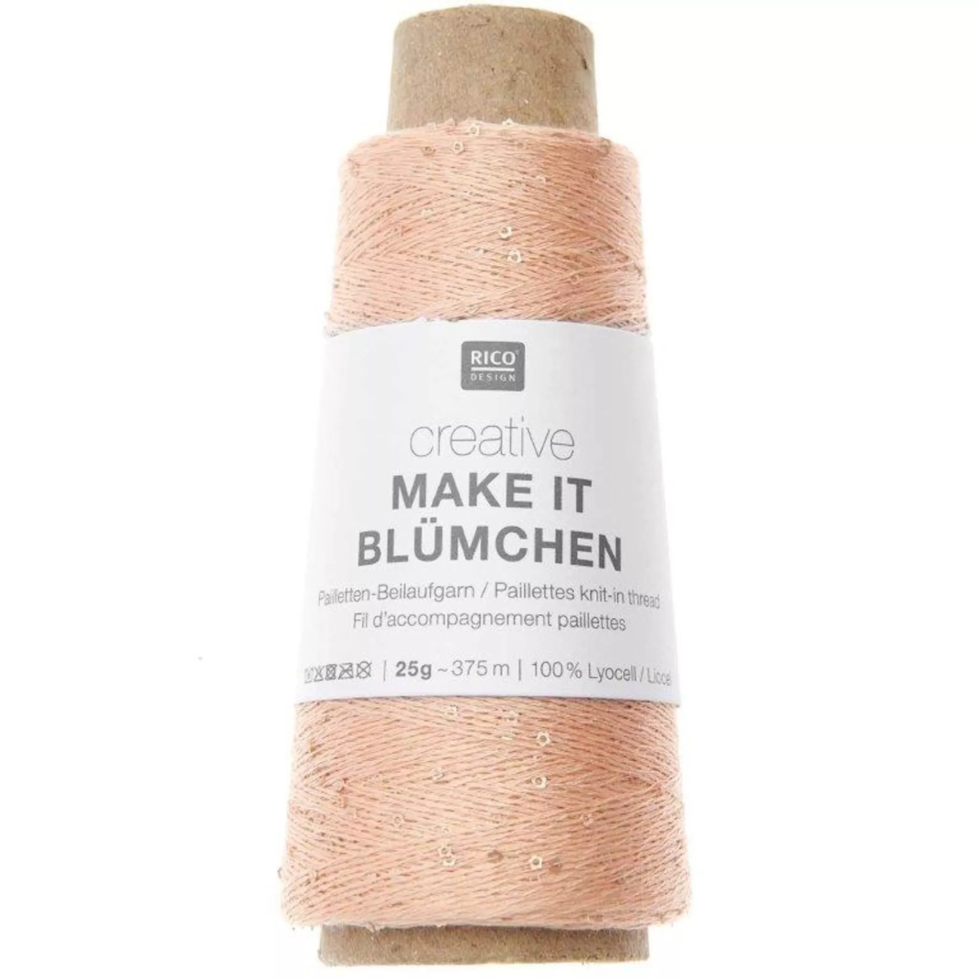 Rico Creative Make It Blümchen apricot