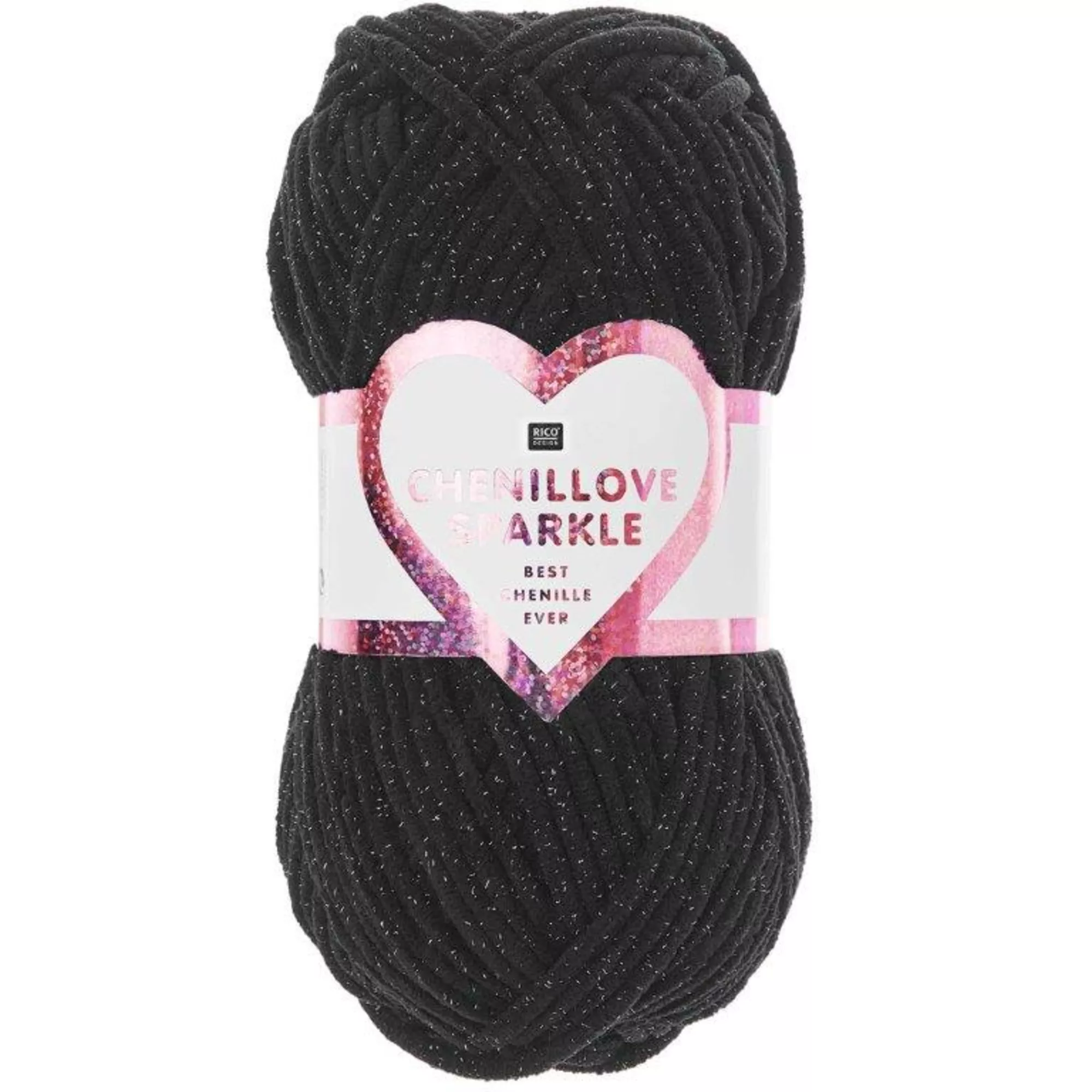Rico Chenillove Sparkle schwarz