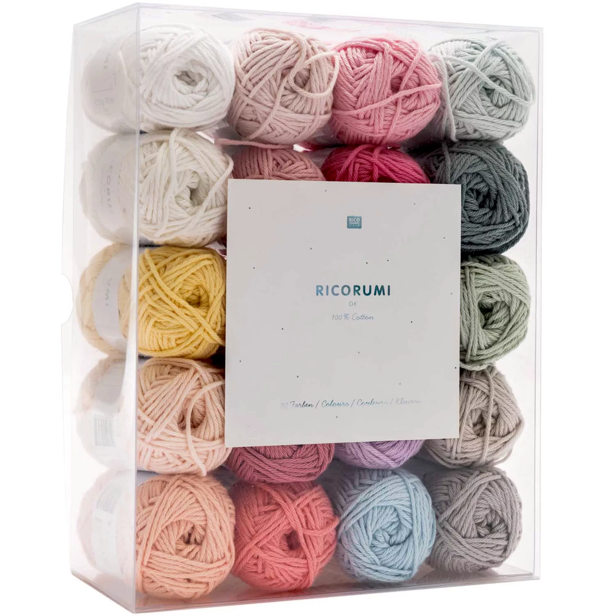 Rico Creative Ricorumi Set 20-er Baby Pastell