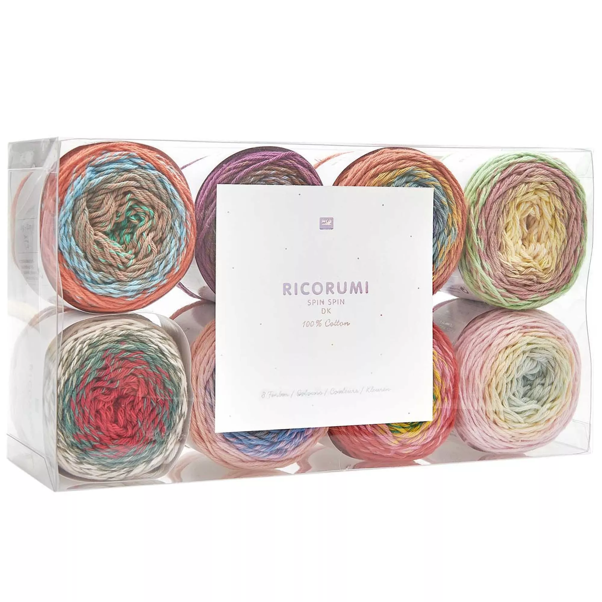 Rico Creative Ricorumi Set 8-er Spin Spin