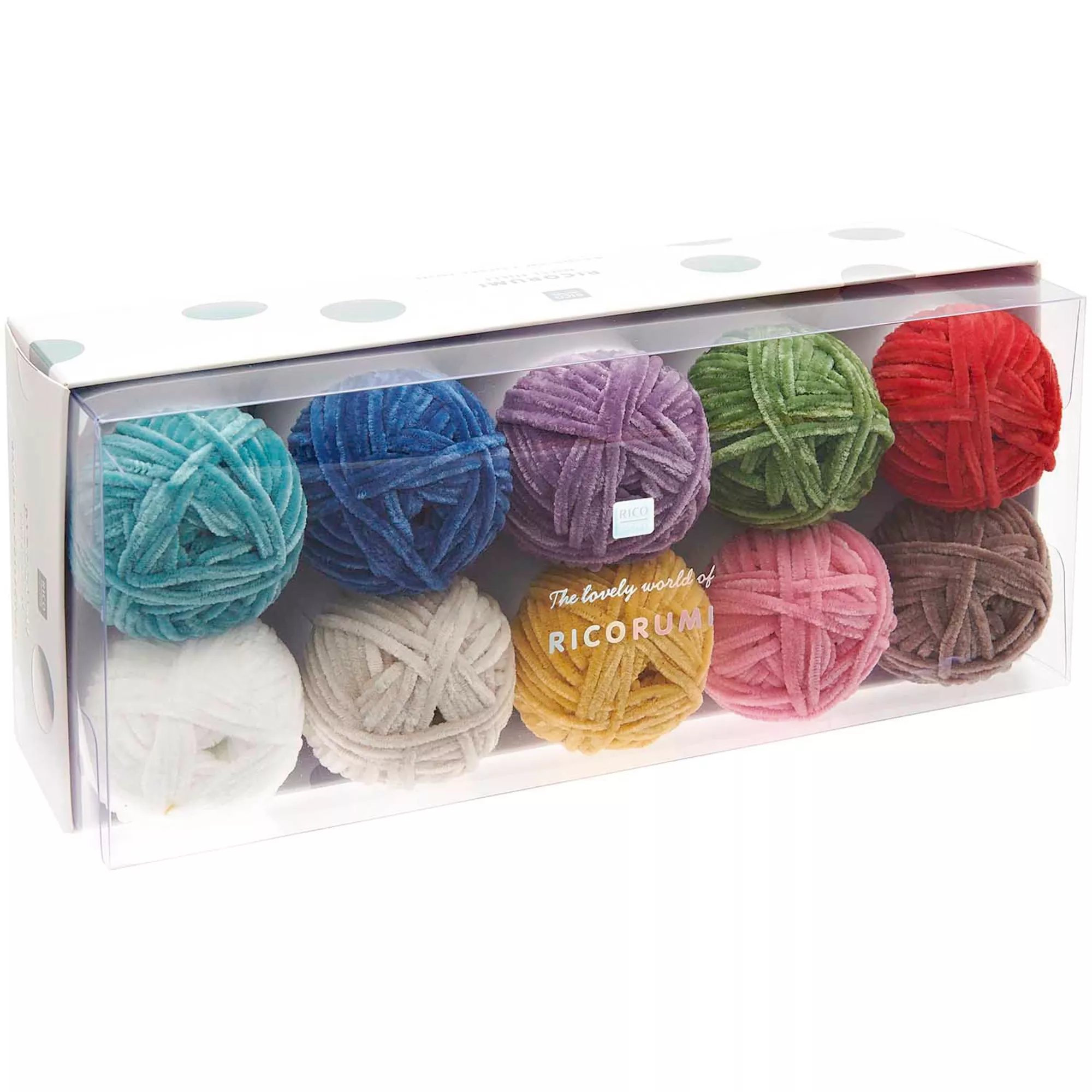 Rico Creative Ricorumi Set 10-er Nilli Nilli rainbow