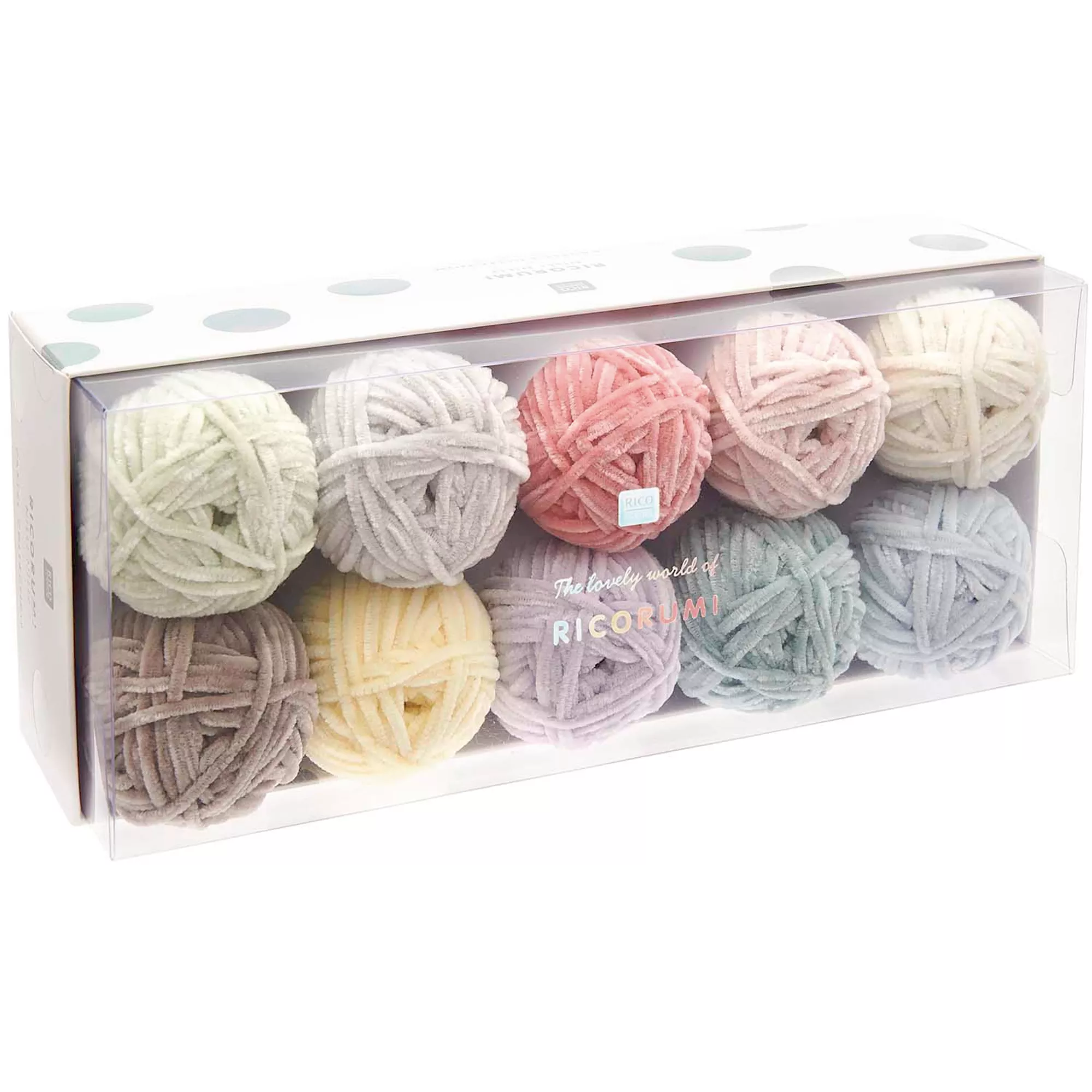 Rico Creative Ricorumi Set 10-er Nilli Nilli pastel