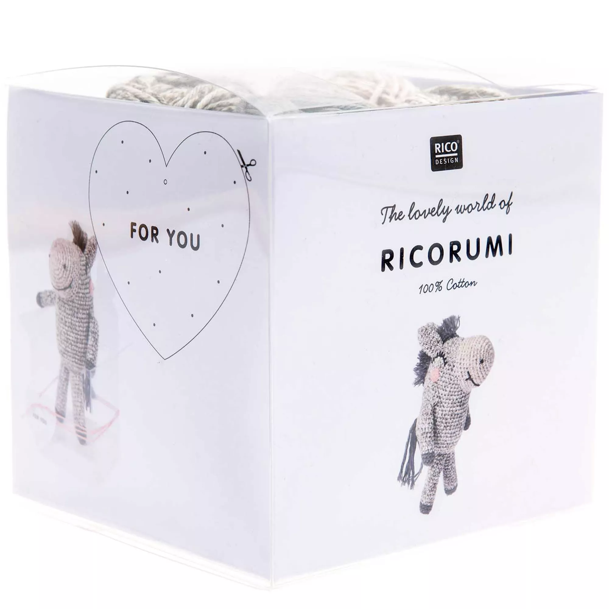 Rico Creative Ricorumi Set Esel