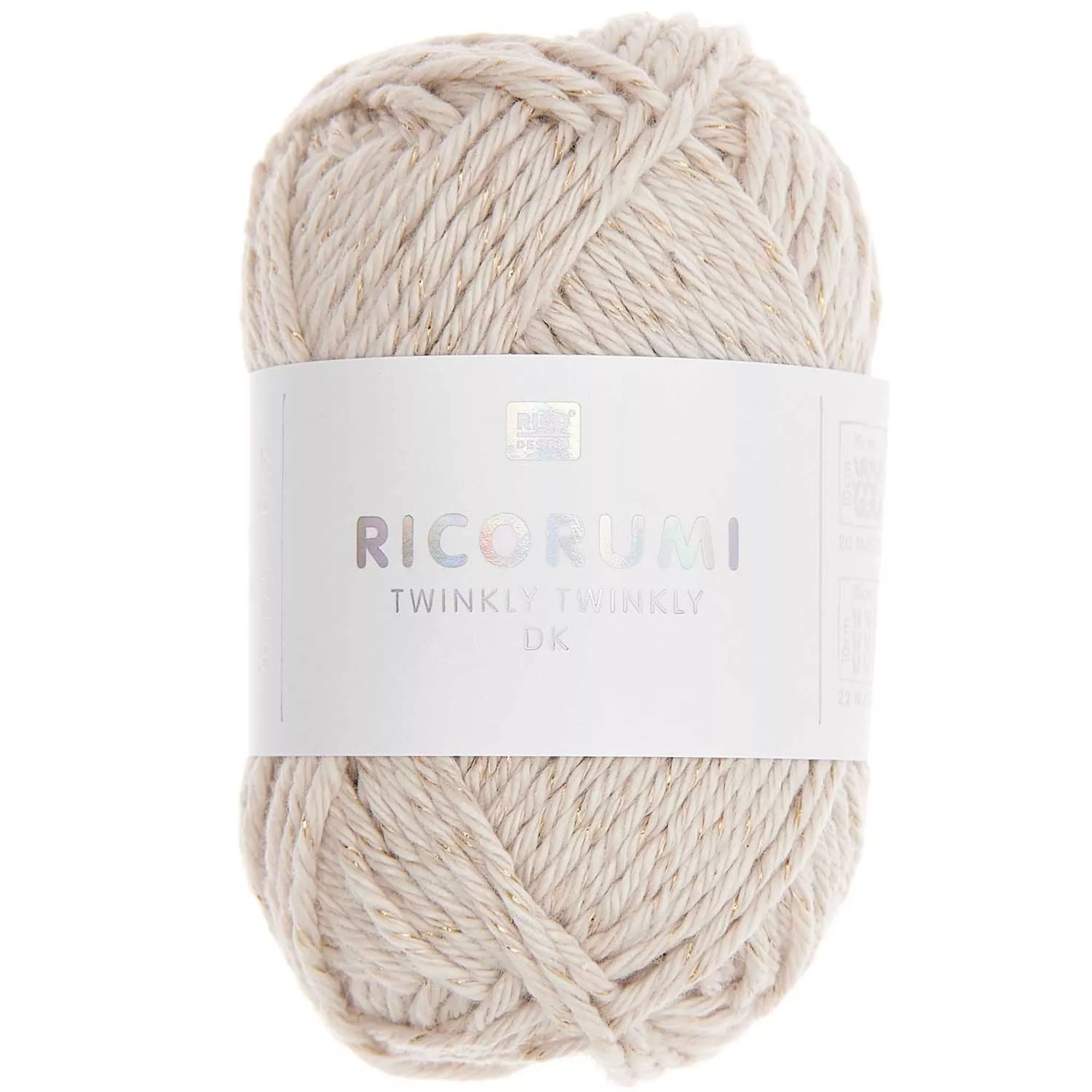 Rico Creative Ricorumi Twinkly Twinkly dk beige