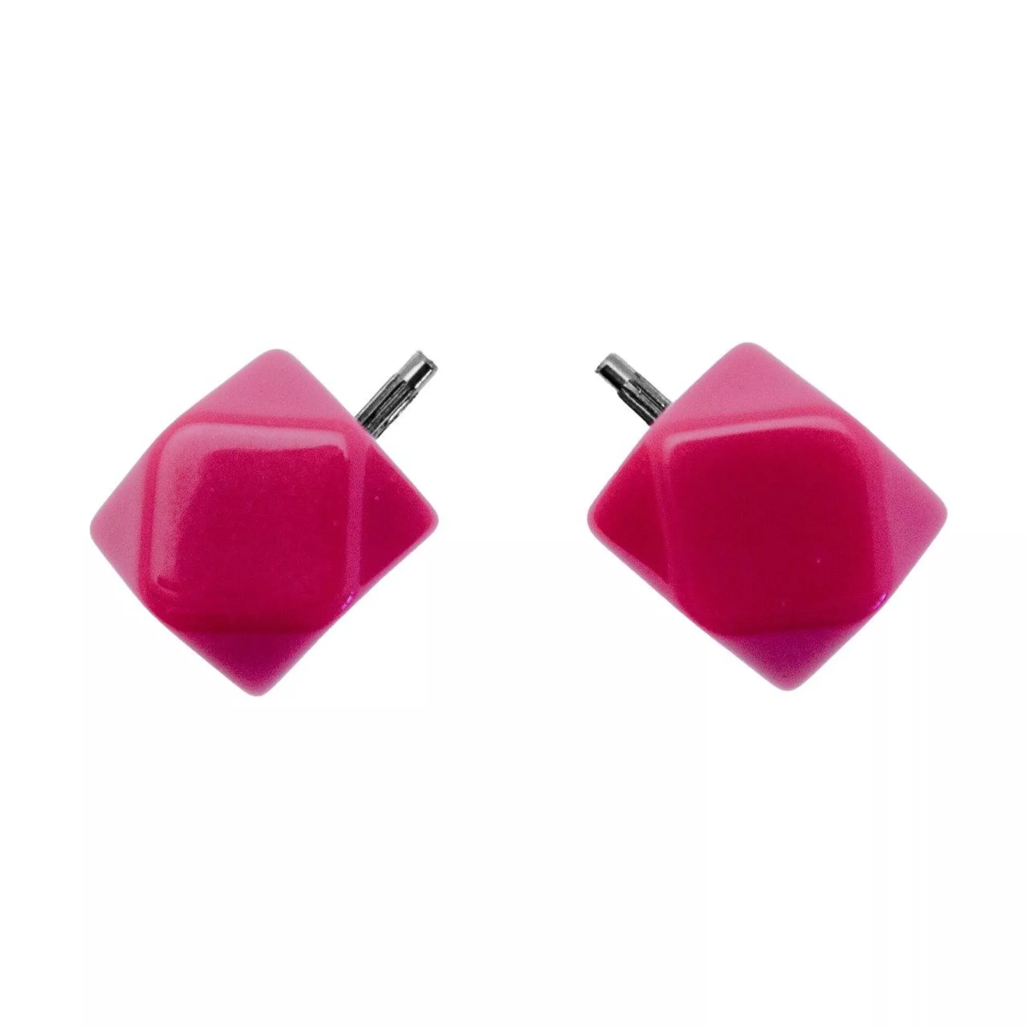 Stafil Griff-Knäufe für clic-clac Taschengriffe, pink