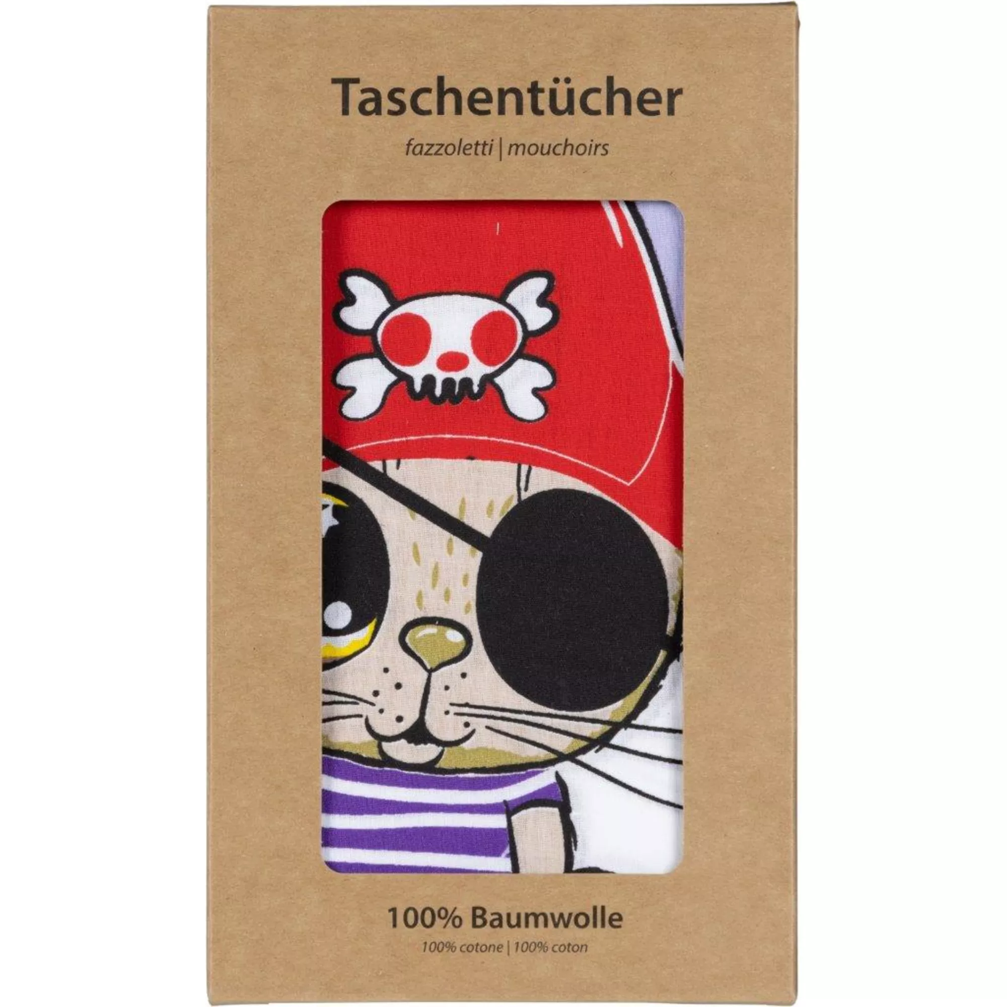 Kindertaschentücher, Piratenkatze