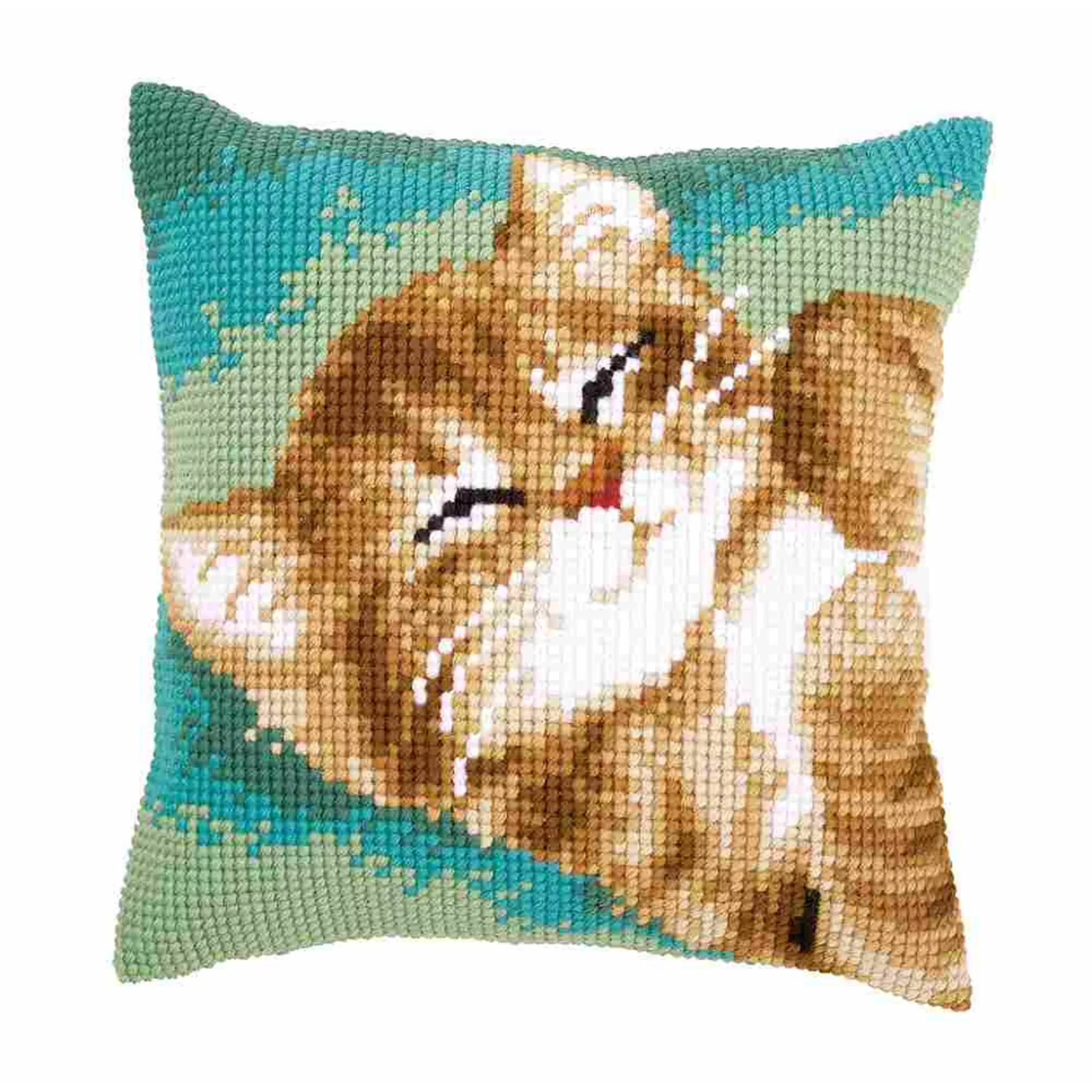 Vervaco Kreuzstichkissen Katze
