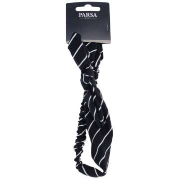 PARSA Haarband mit Schleife und Streifen