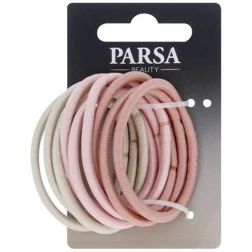 PARSA Haargummi, rosa-beige