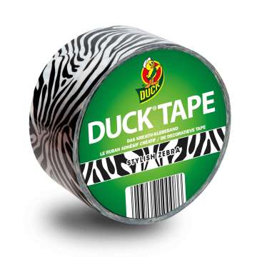 Duck Tape Klebeband Muster Stylish Zebra