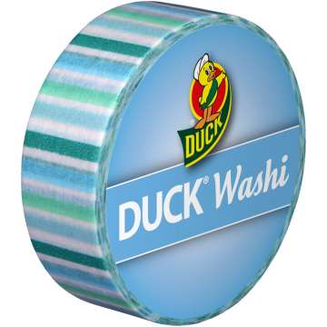 Duck Tape WASHI Bänder Blue Stripes