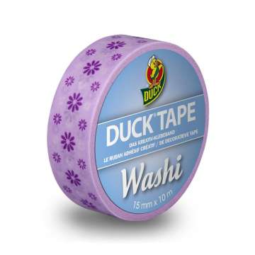 Duck Tape WASHI Bänder Purple Flower
