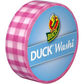 Duck Tape WASHI Bänder Pink Check