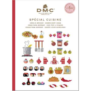 DMC Buch Kreuzstich-Motiv Küche