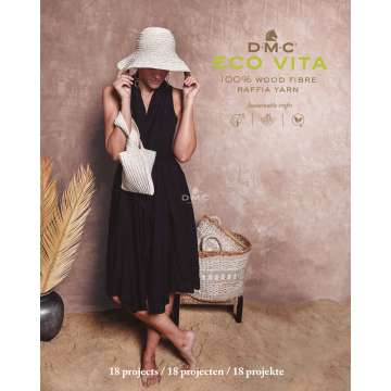 DMC Eco Vita Raffia Anleitungsbuch 1 Hüte & Taschen